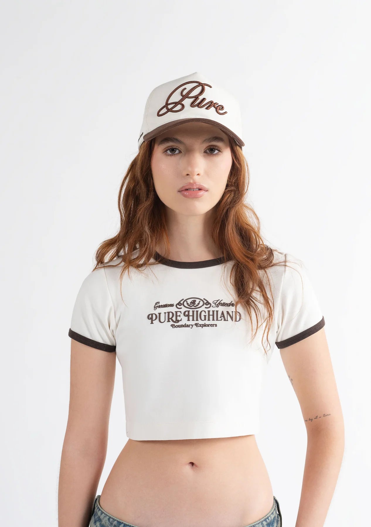 Pure highland cream baby tee PUR20330