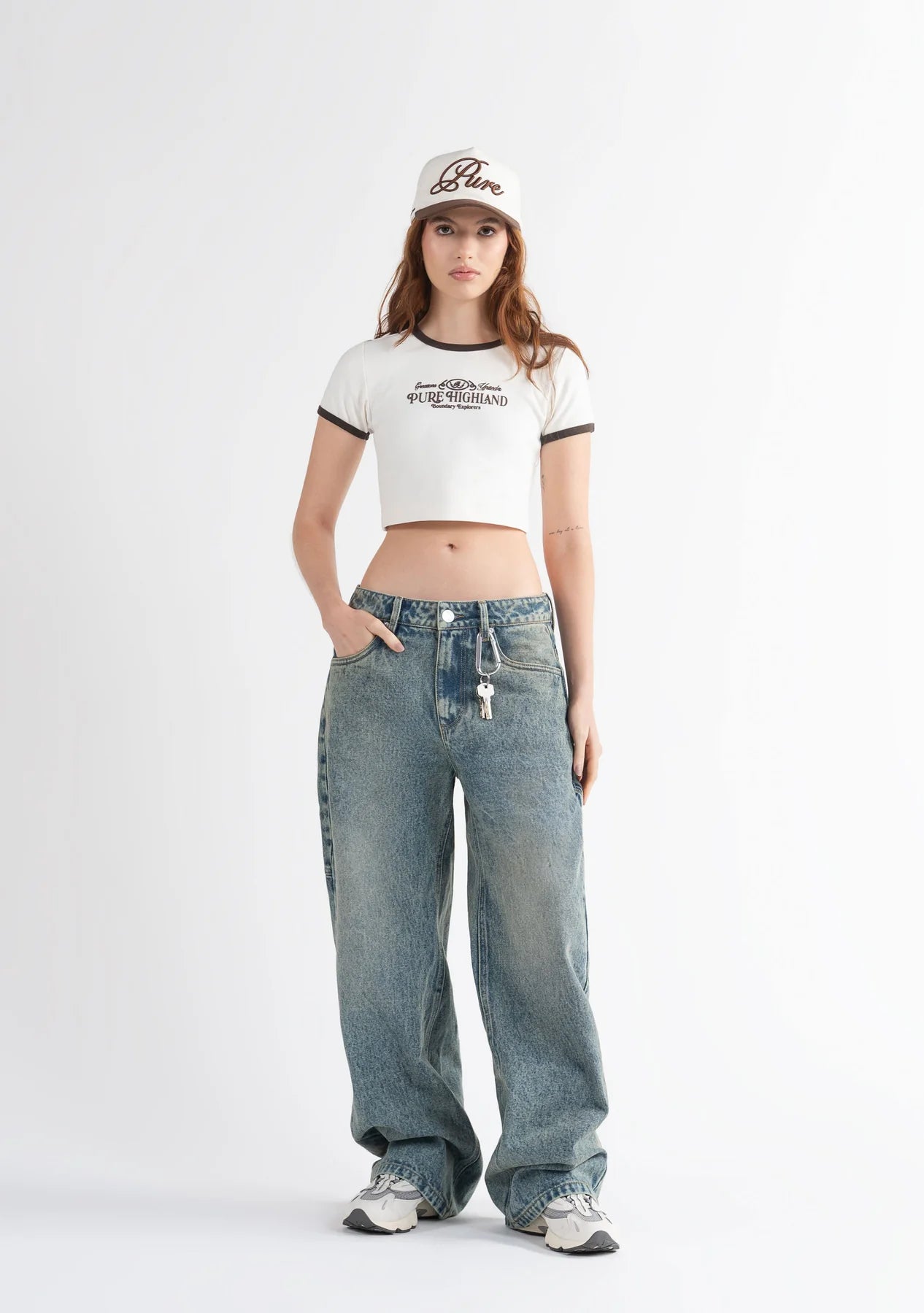 Pure highland cream baby tee PUR20330