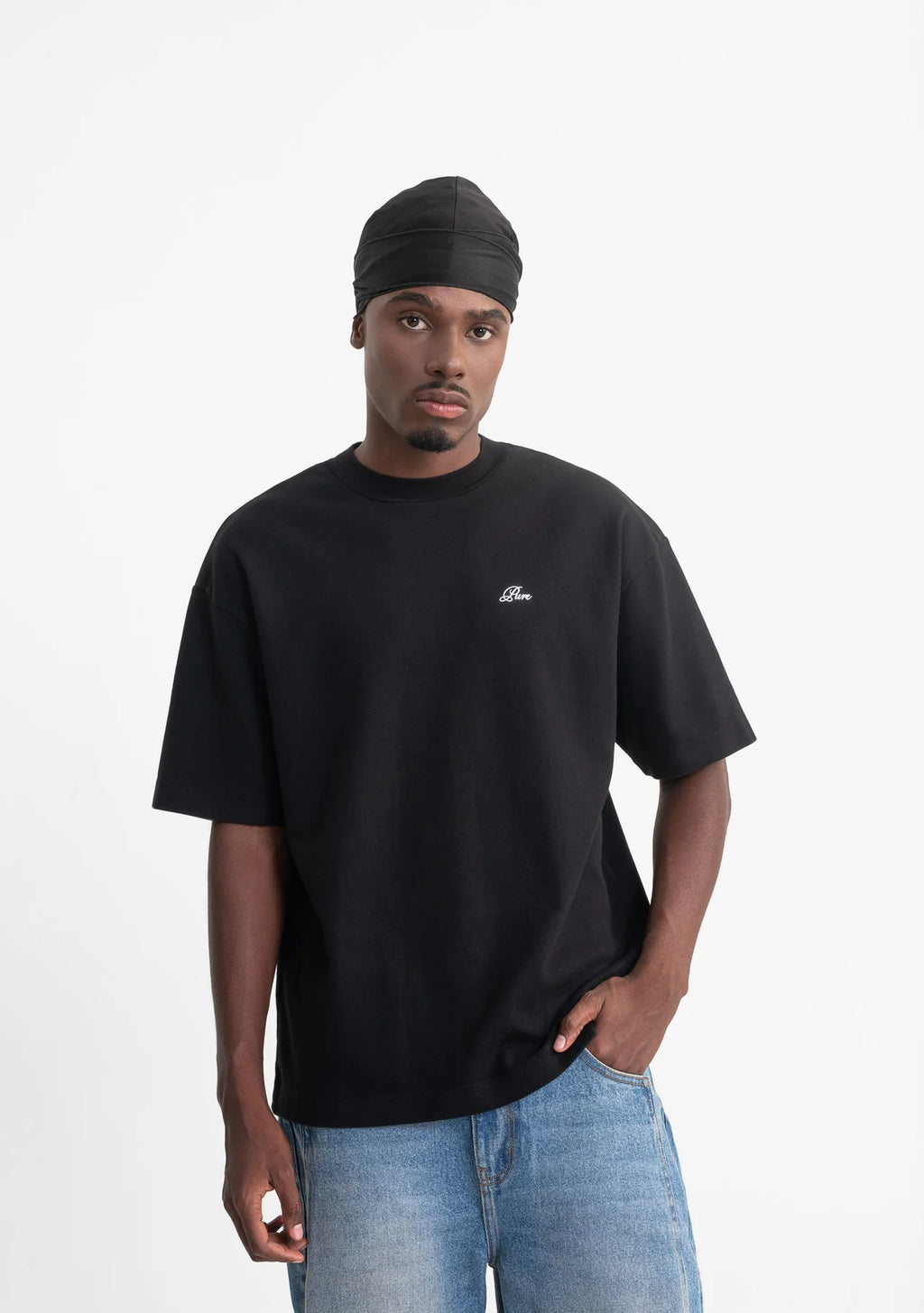 Pure rustic black t-shirt PUR21226