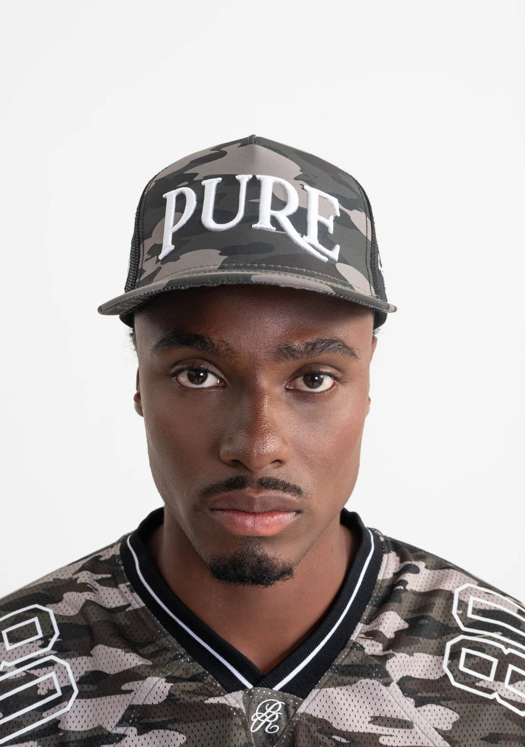 Pure rustic camouflaged cap PUR21239