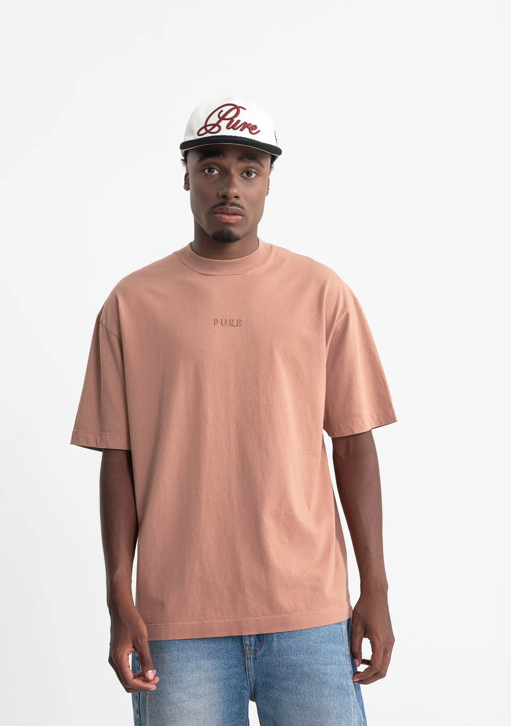 Pure rustic clay t-shirt PUR21248