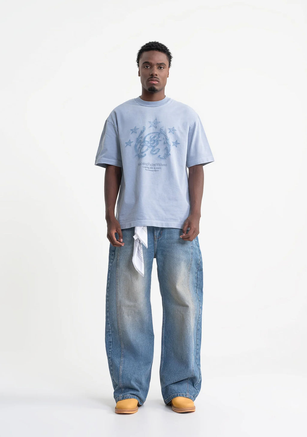 Pure rustic blue t-shirt PUR21250