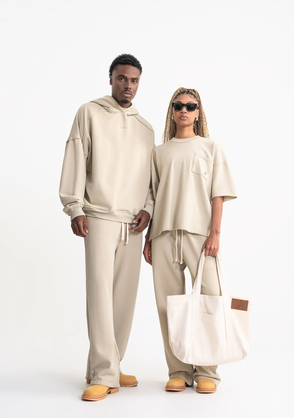 Pure rustic taupe jogger PUR21260