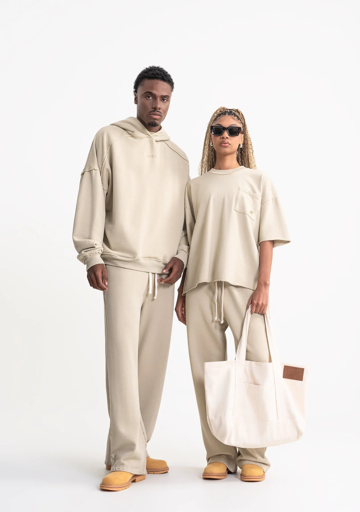 Pure rustic taupe jogger PUR21260