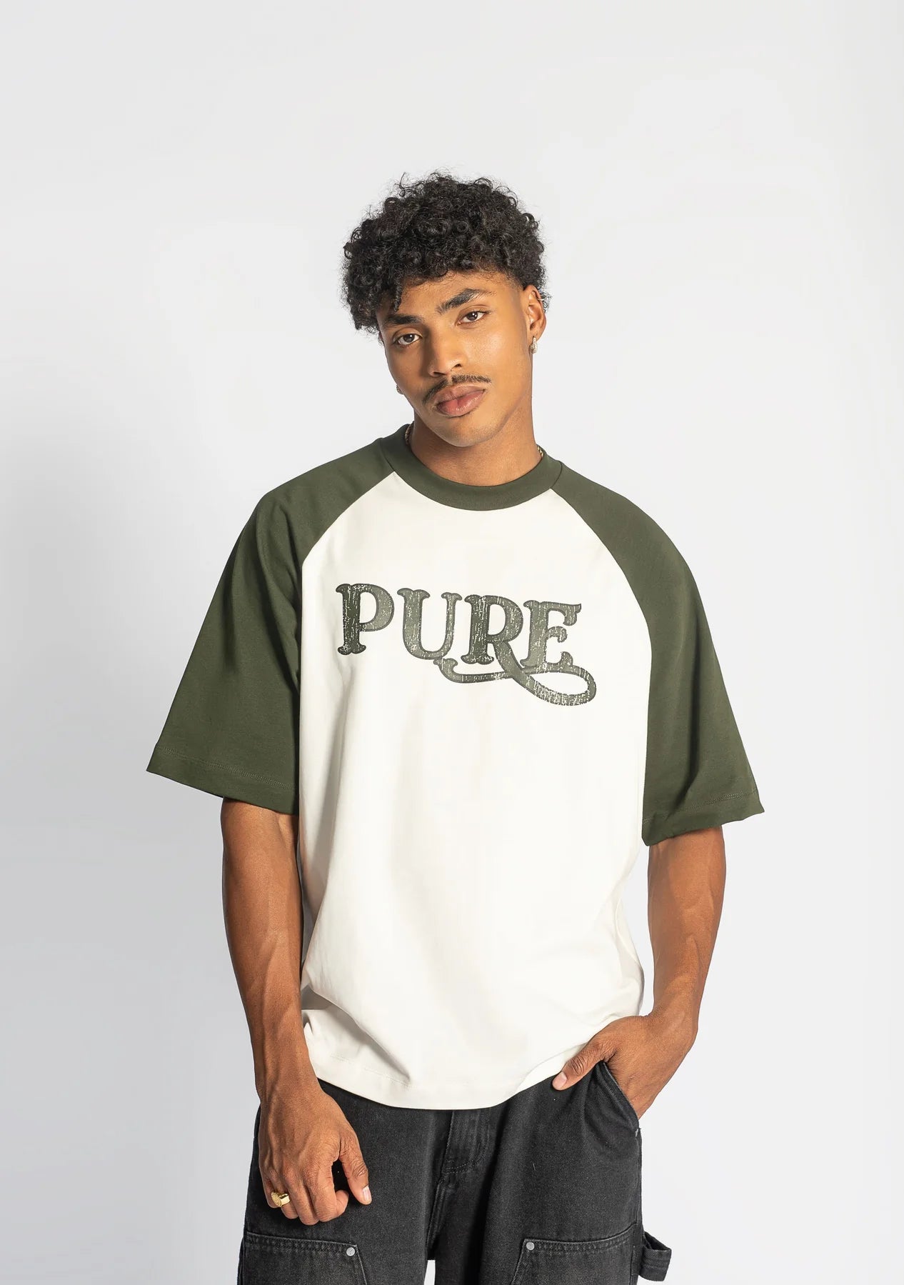 Pure before the west raglan shirt PUR21545
