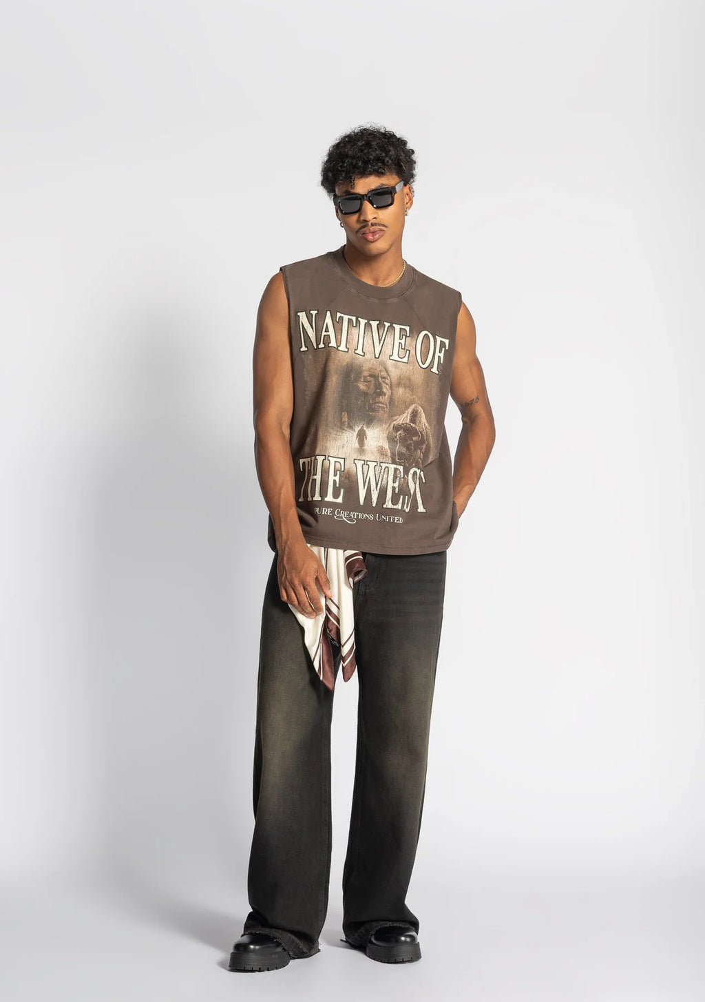 Pure before the west tank top PUR21547