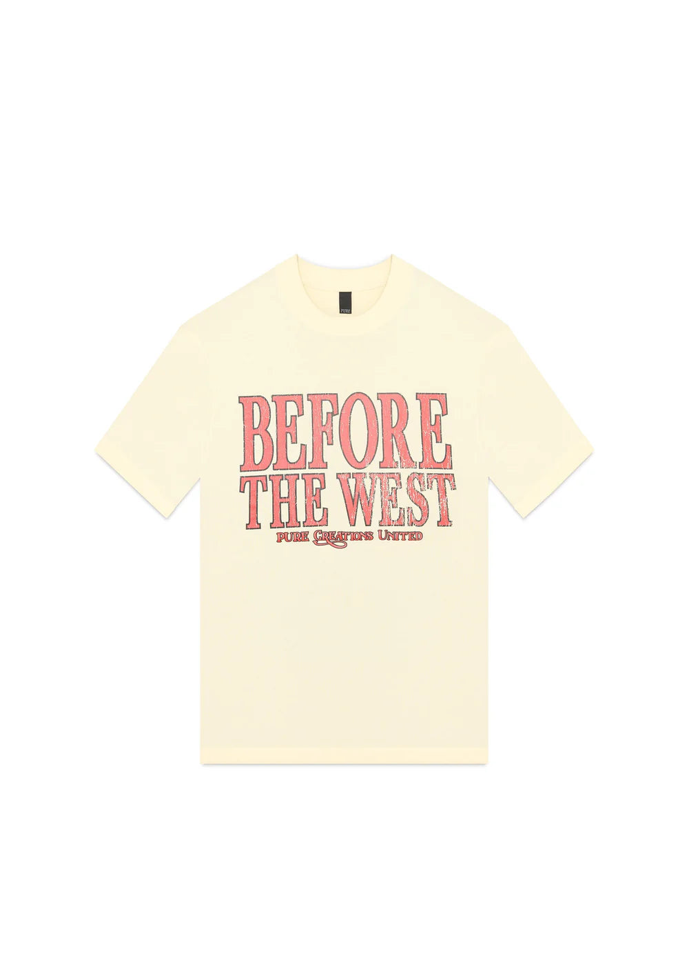 Pure before the west vanilla t-shirt  PUR21572