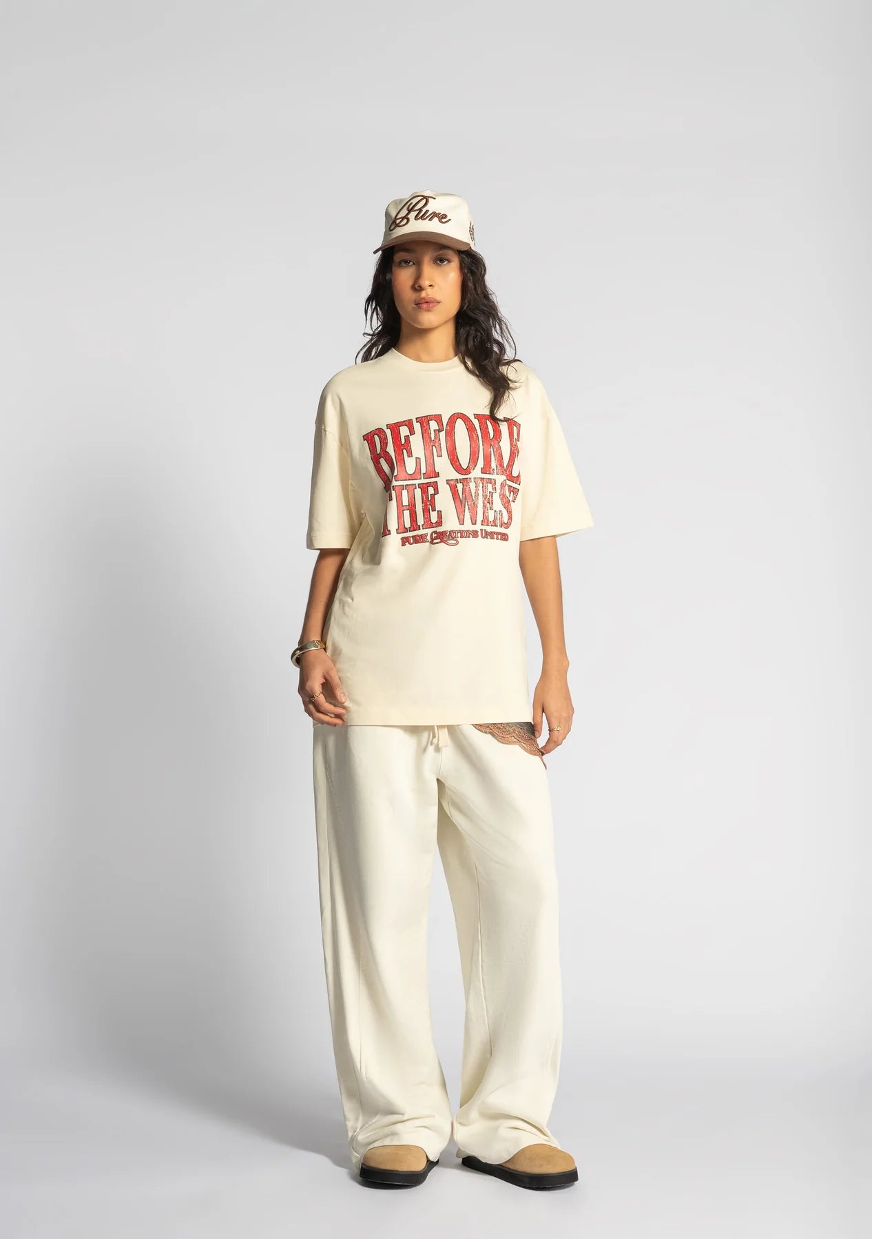 Pure before the west vanilla t-shirt  PUR21572