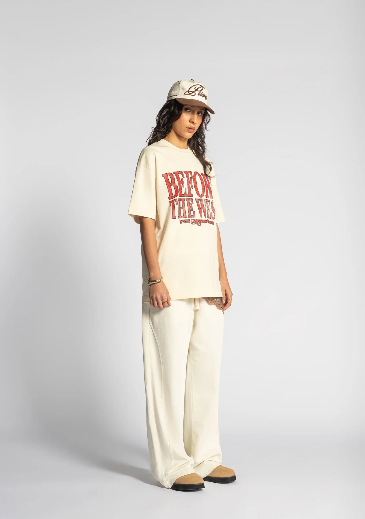 Pure before the west vanilla t-shirt  PUR21572