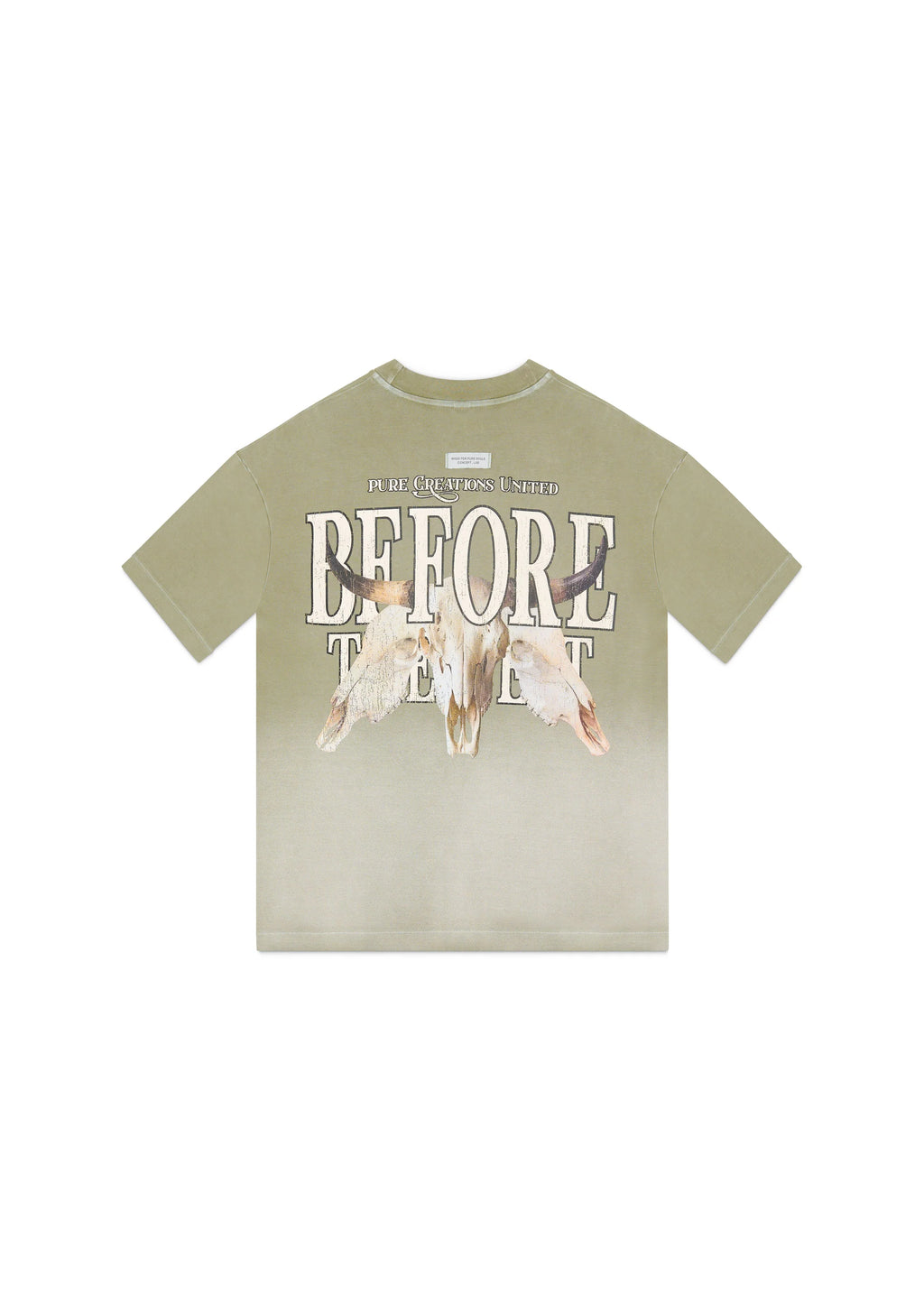 Pure before the west green t-shirt PUR21574