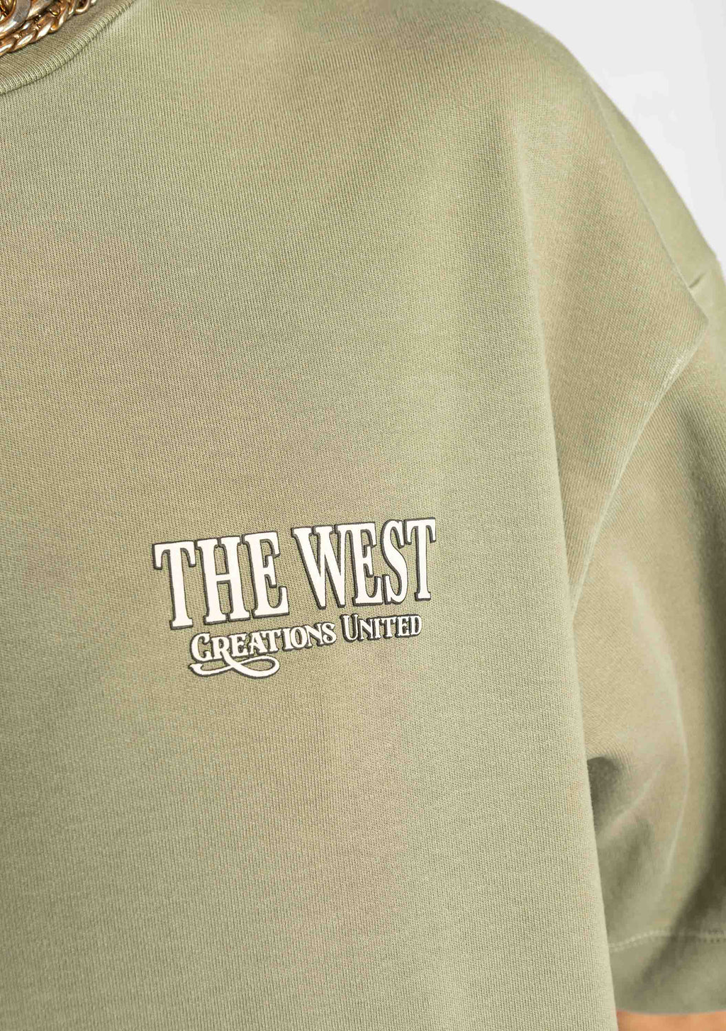 Pure before the west green t-shirt PUR21574