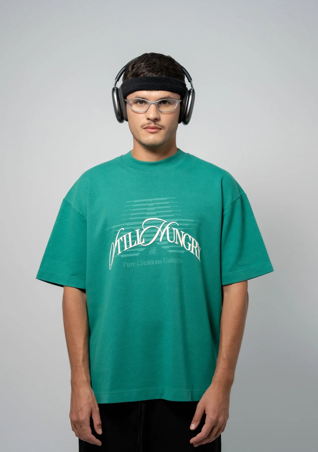 Pure Still Hungry Green T-Shirt PUR22105
