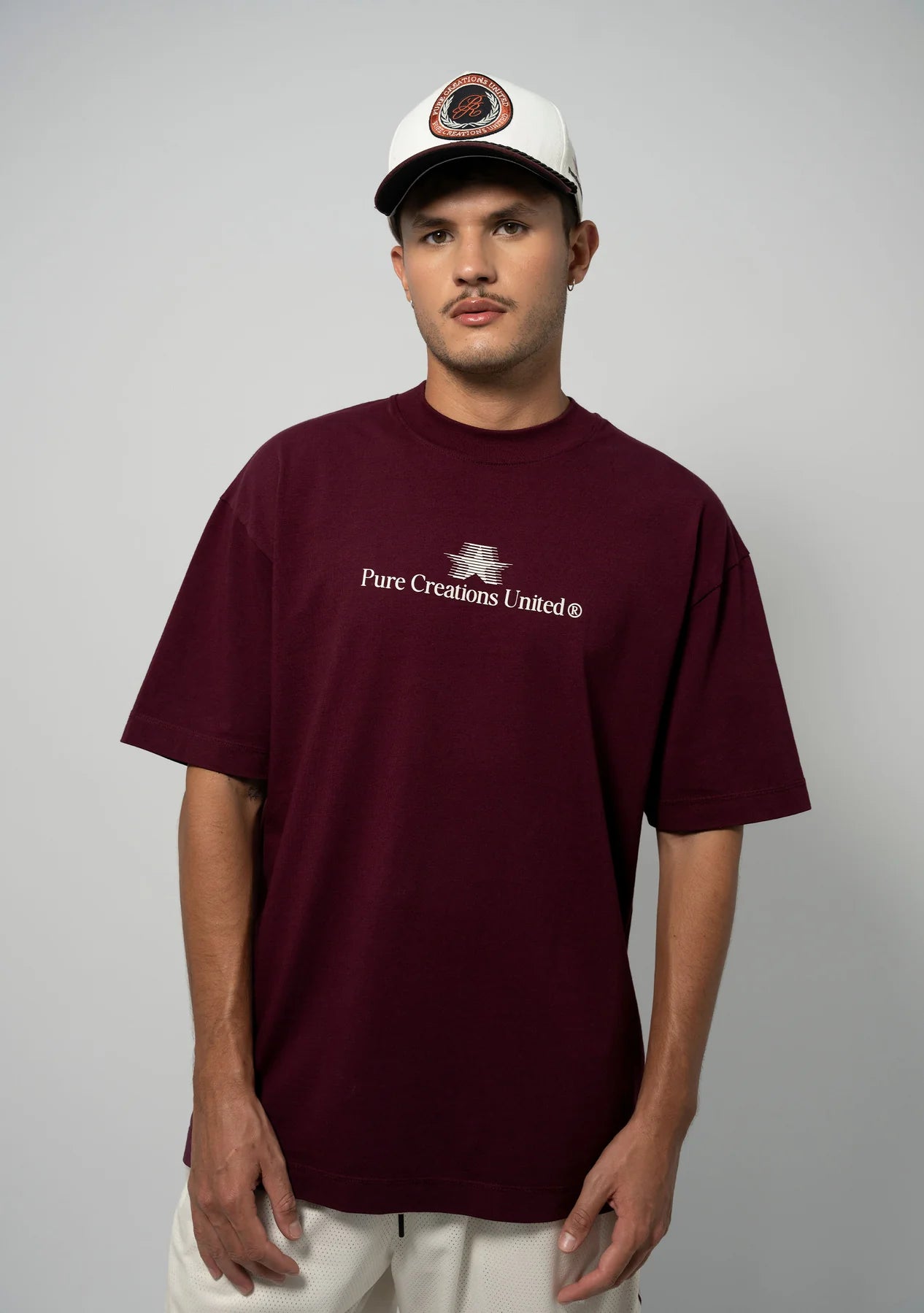 Pure Still Hungry Burgundy T-Shirt PUR22106