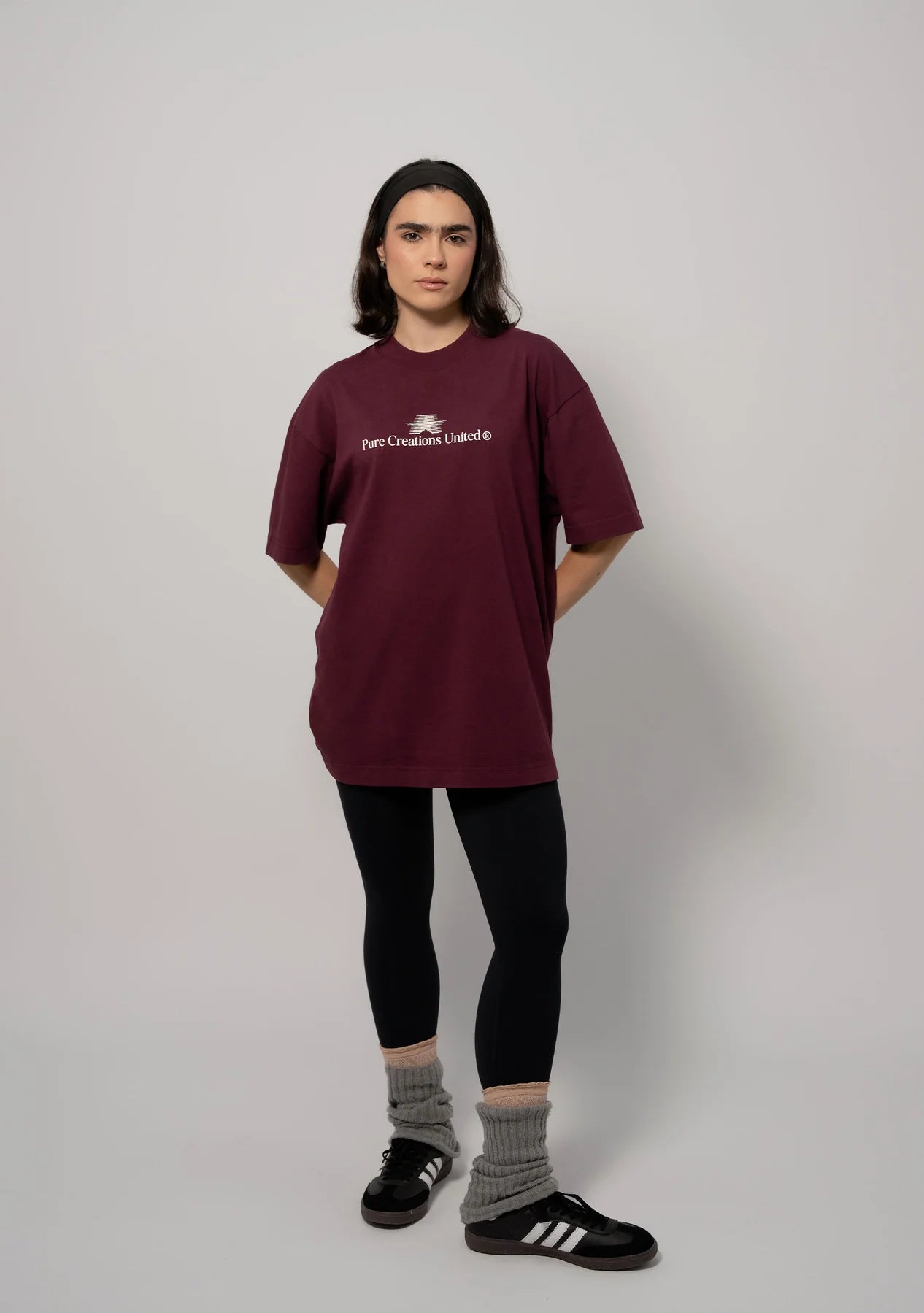 Pure Still Hungry Burgundy T-Shirt PUR22106