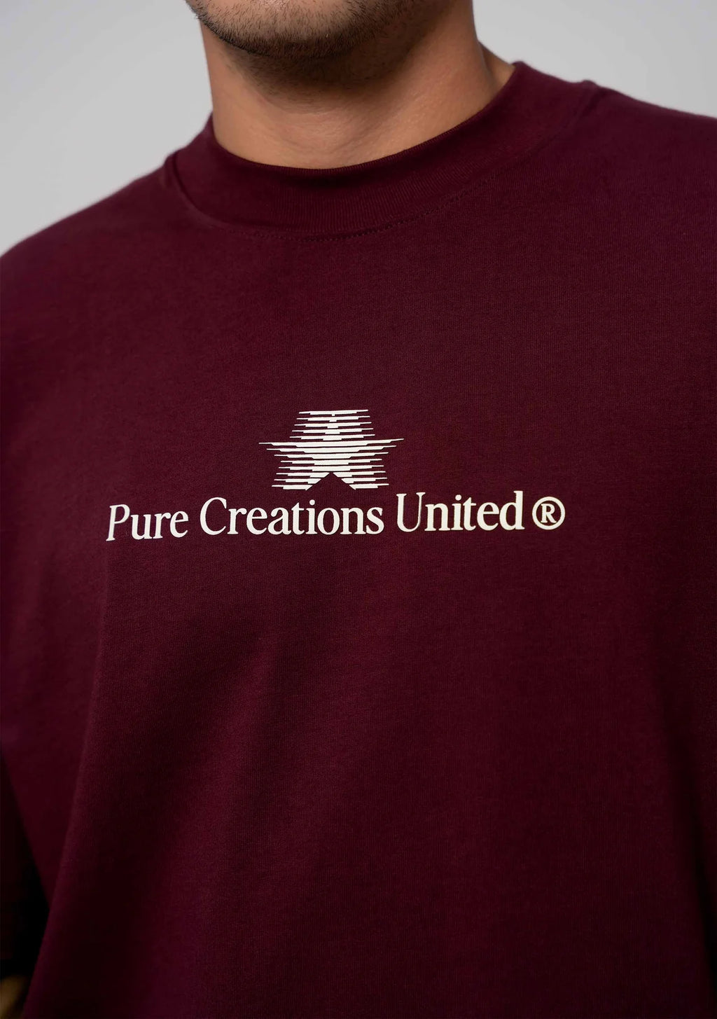 Pure Still Hungry Burgundy T-Shirt PUR22106