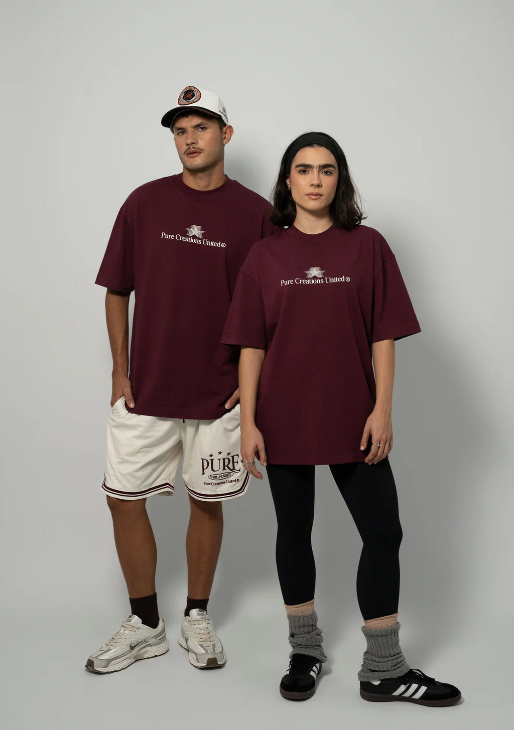 Pure Still Hungry Burgundy T-Shirt PUR22106