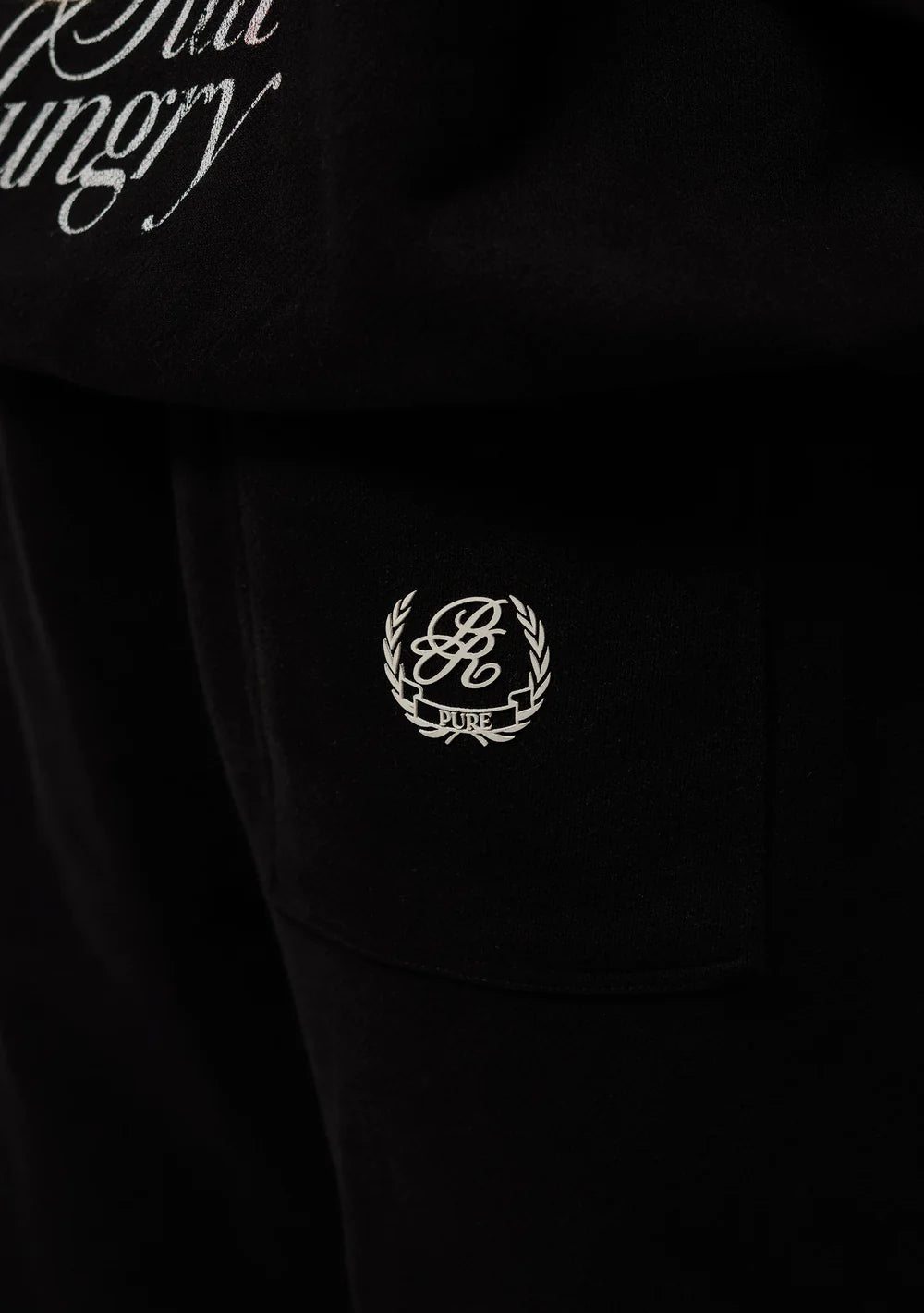 Pure Still Hungry Black Jogger PUR22110