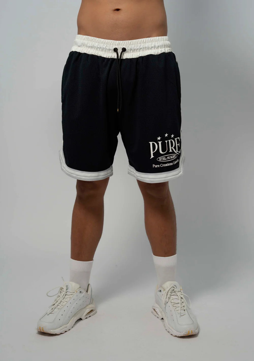 Pure Still Hungry Black Shorts PUR22123