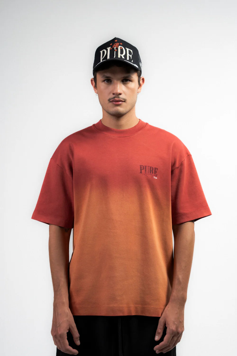 Pure Overdrive Washed Clay red T-Shirt PUR22286