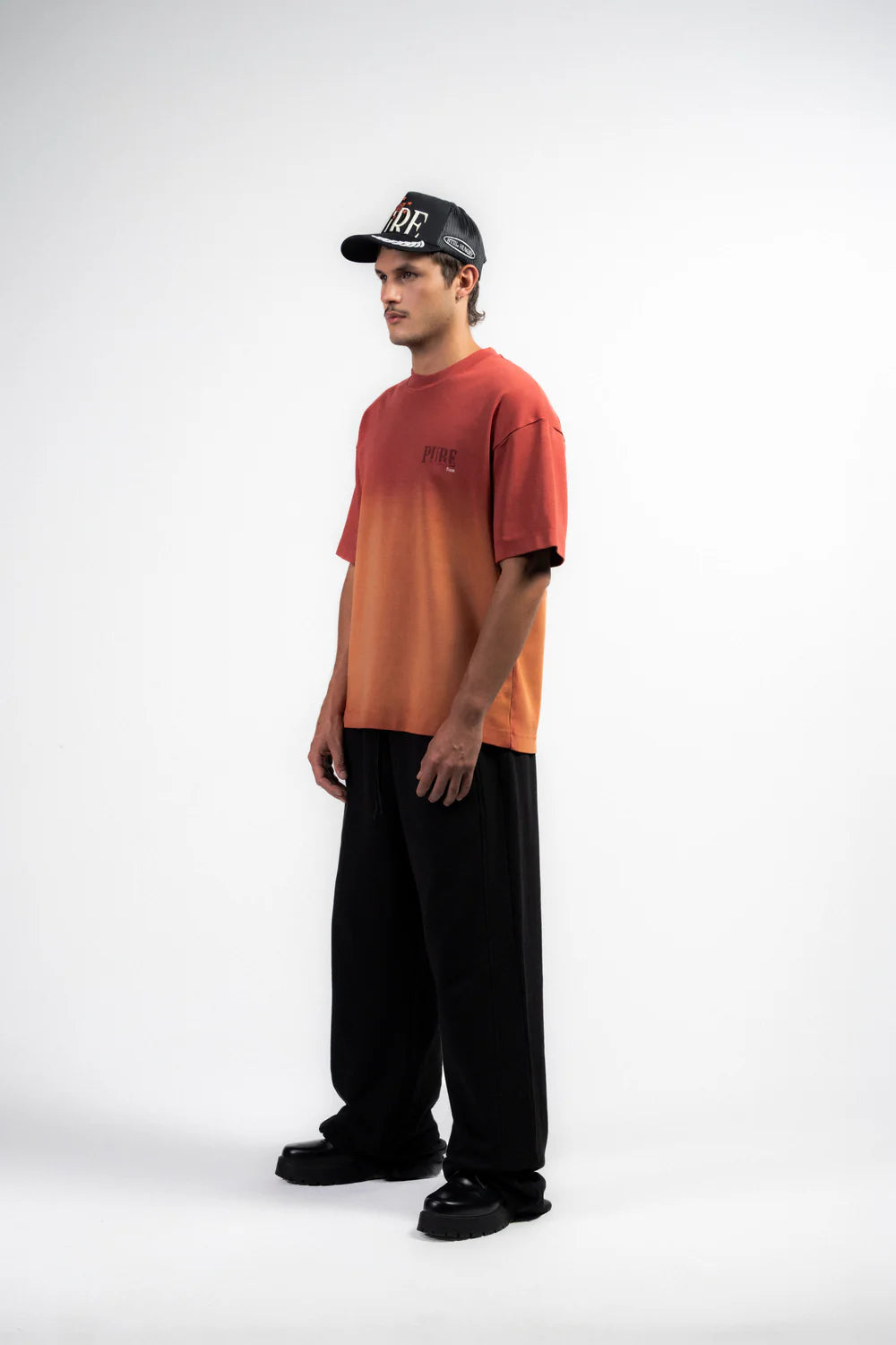 Pure Overdrive Washed Clay red T-Shirt PUR22286