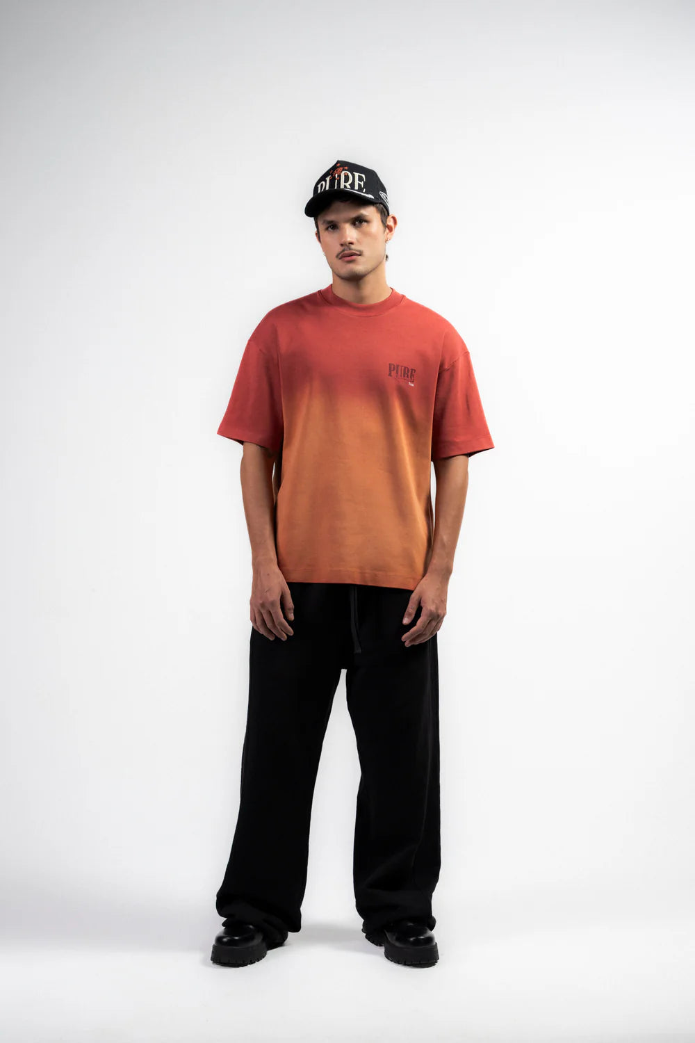 Pure Overdrive Washed Clay red T-Shirt PUR22286