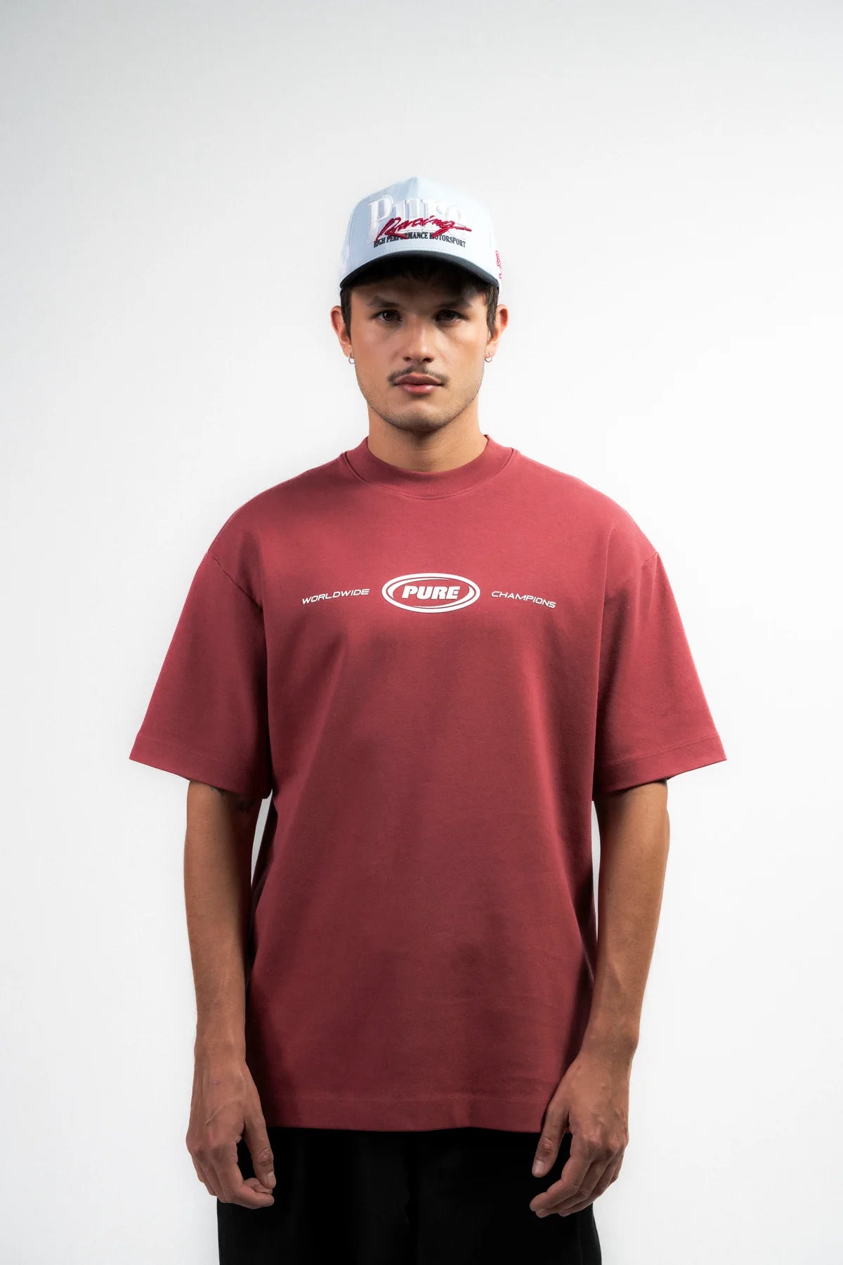 Pure Overdrive Washed Clay red T-Shirt PUR22286