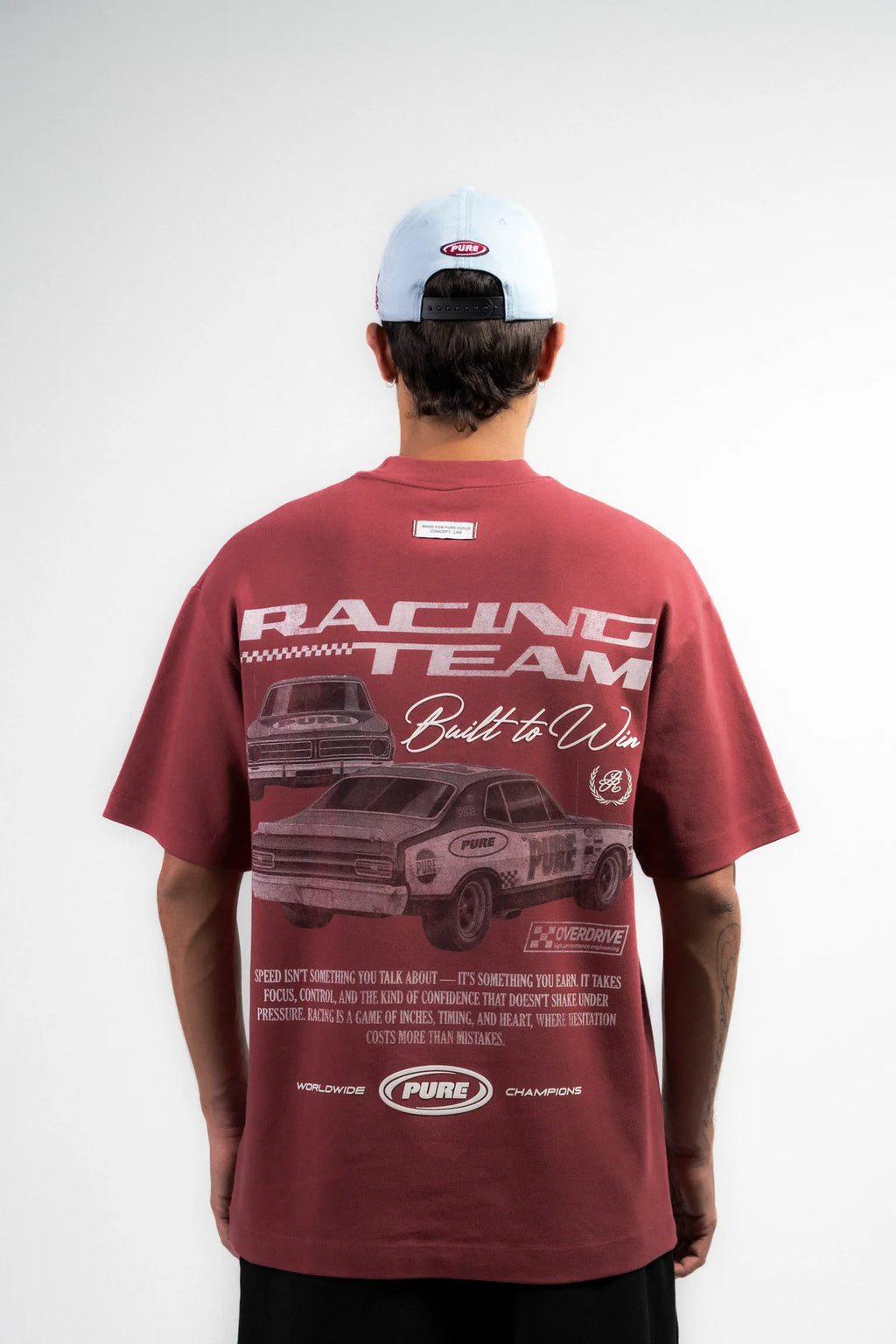 Pure Overdrive Burgundy T-Shirt PUR22288
