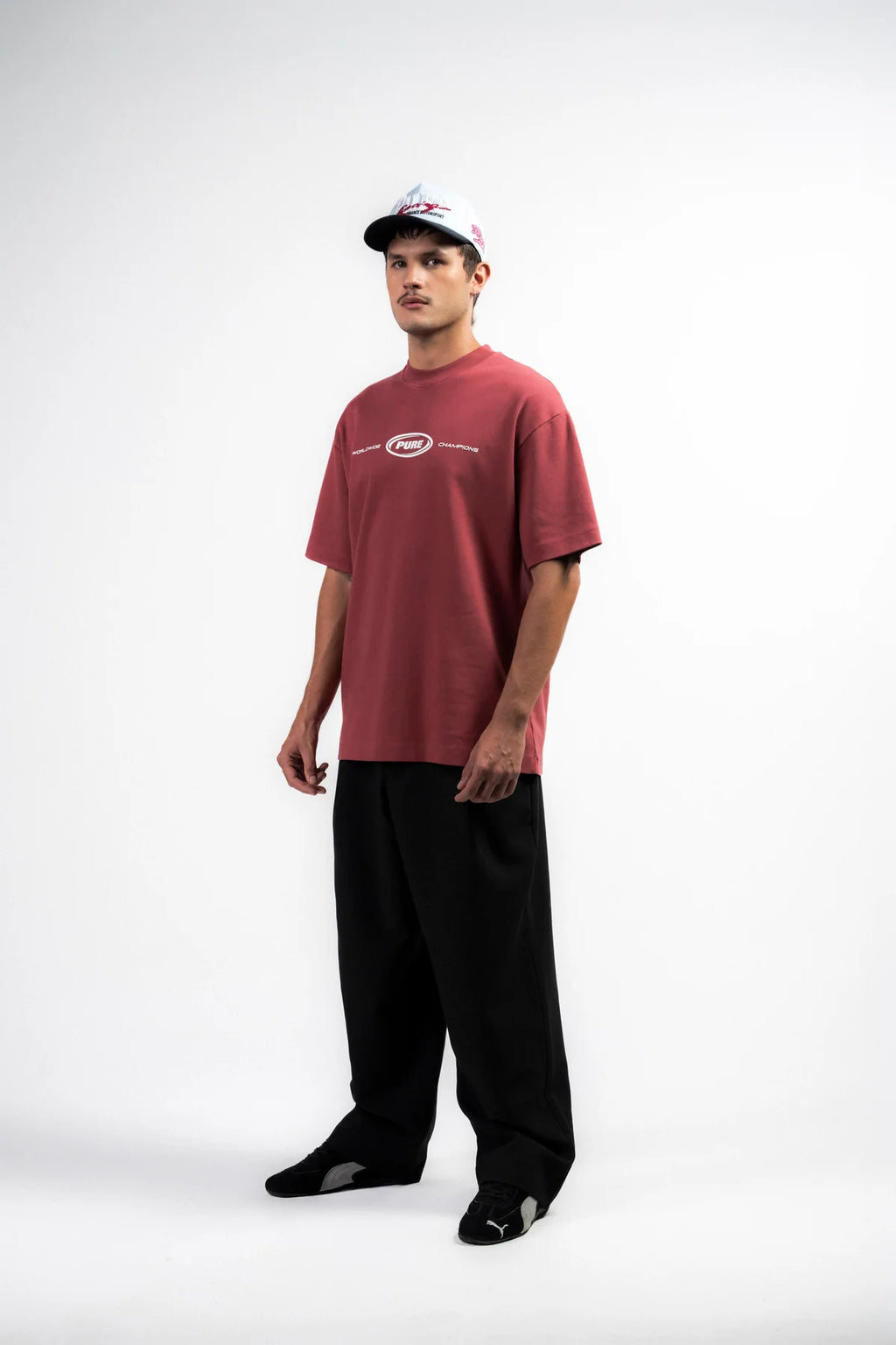 Pure Overdrive Burgundy T-Shirt PUR22288