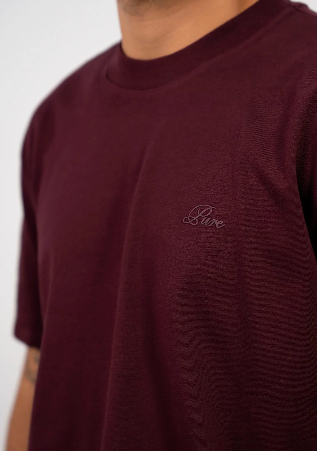 Pure Classic Burgundy T-Shirt PUR22612