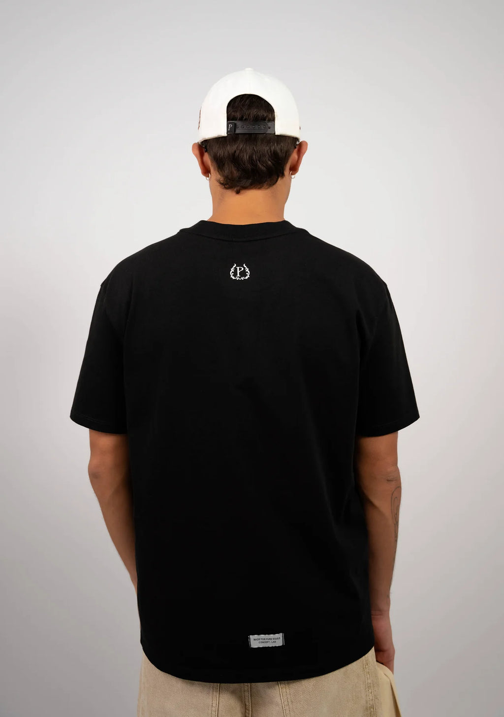Pure Black Regular T-Shirt PUR22616
