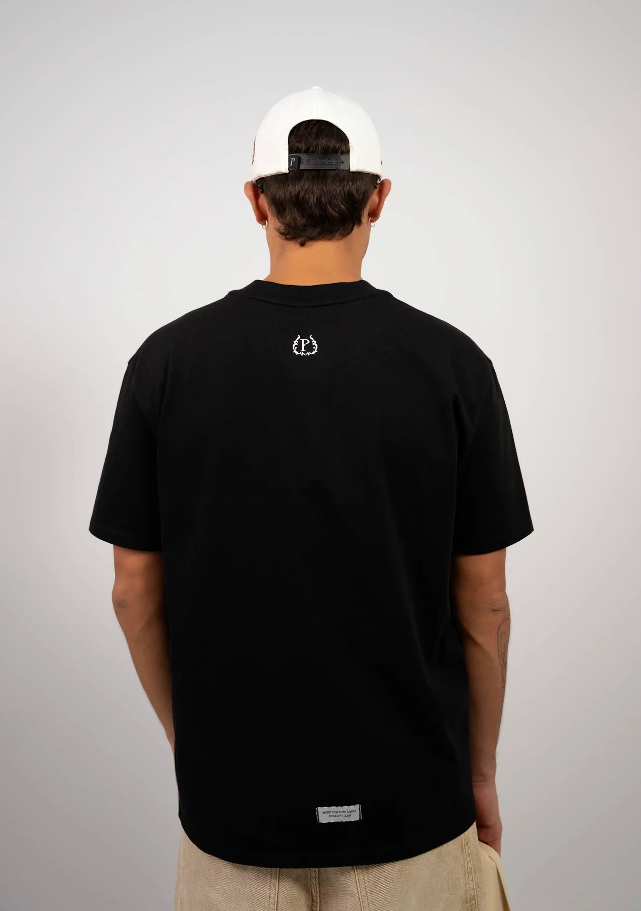 Pure Black Regular T-Shirt PUR22616