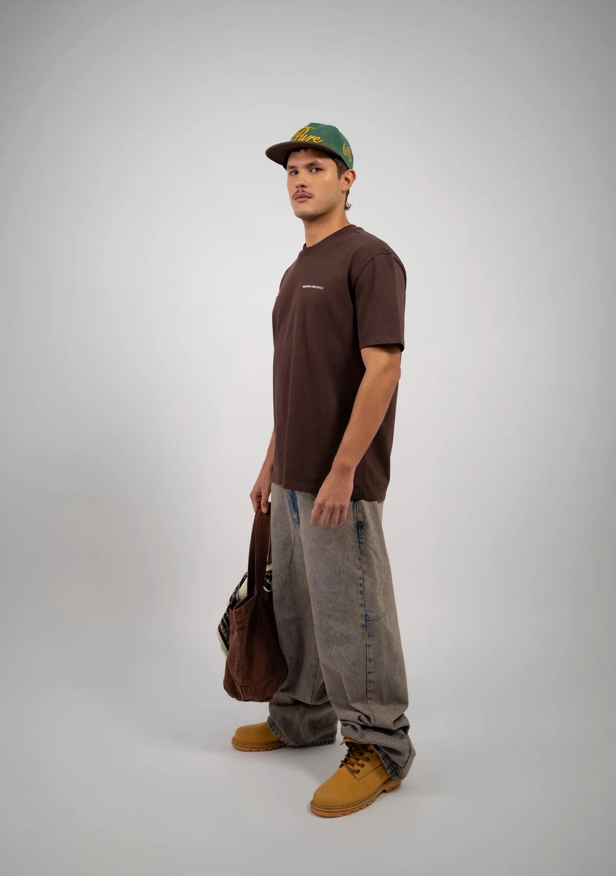 Pure Brown Regular T-Shirt PUR22617