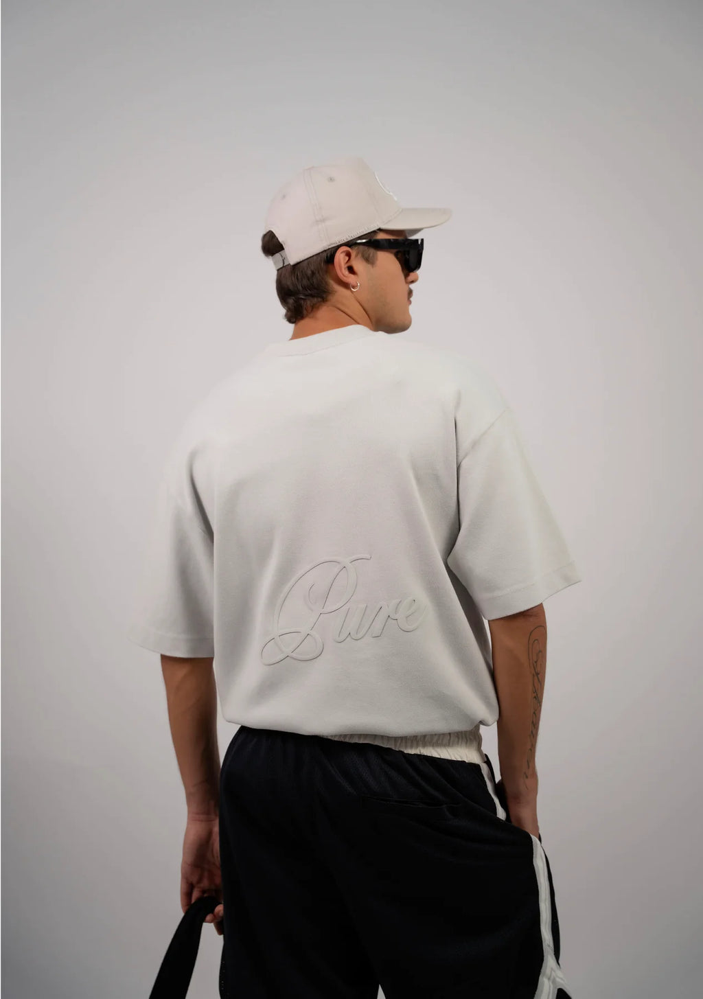 Pure Gray Logo T-Shirt PUR22619