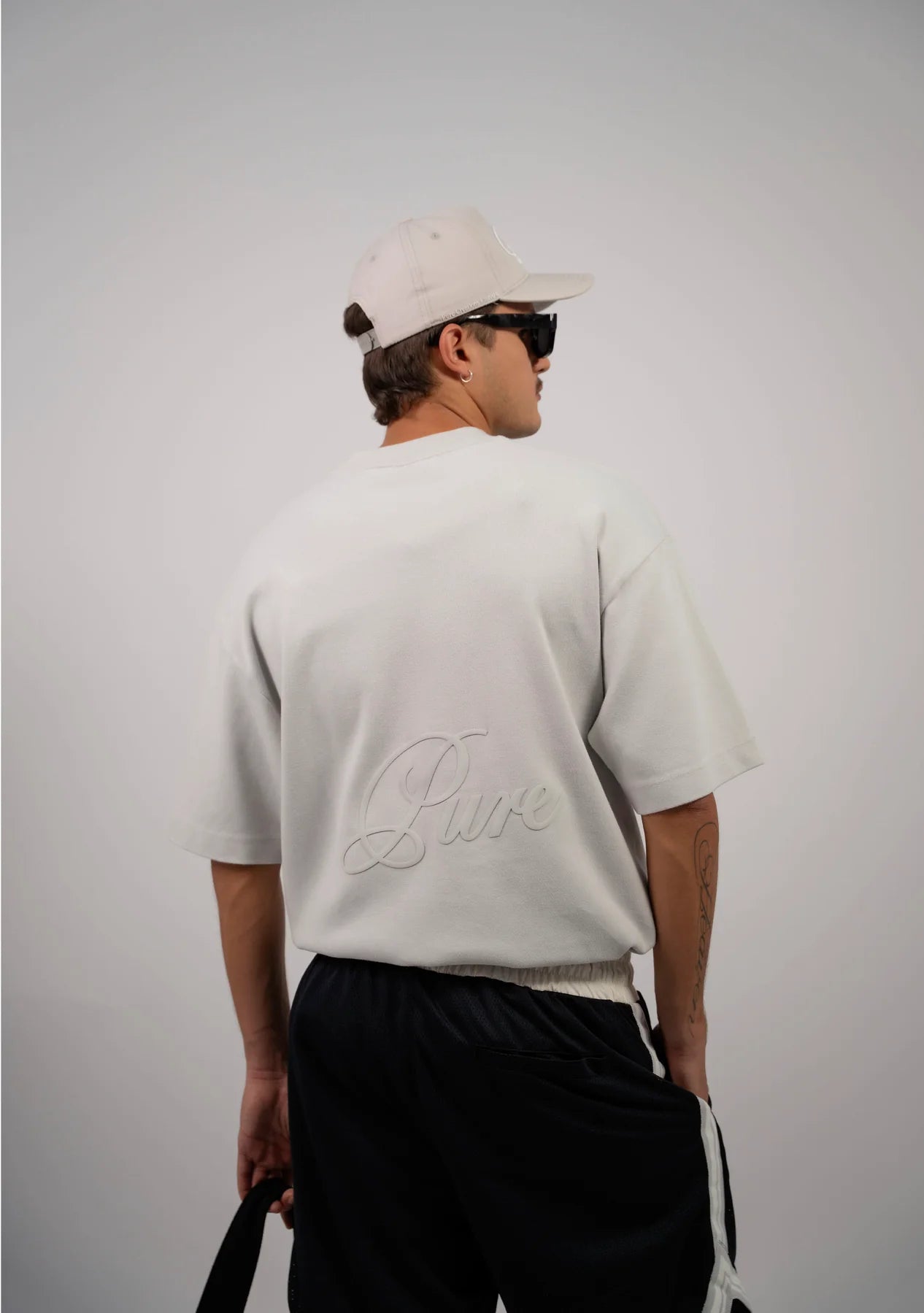 Pure Gray Logo T-Shirt PUR22619