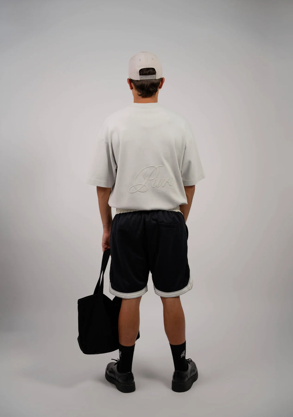 Pure Gray Logo T-Shirt PUR22619