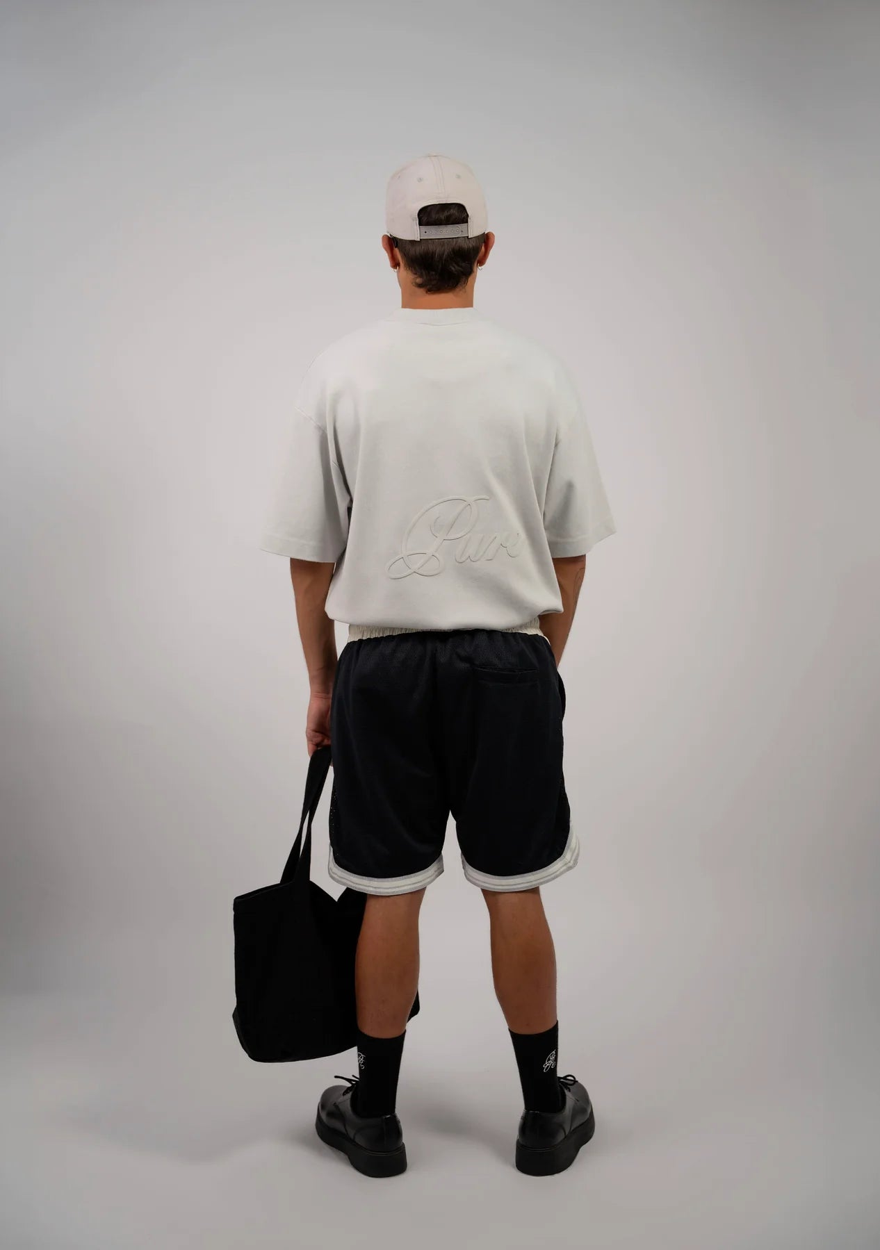 Pure Gray Logo T-Shirt PUR22619