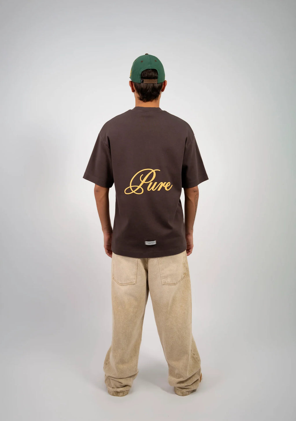 Pure Brown Logo T-Shirt PUR22622