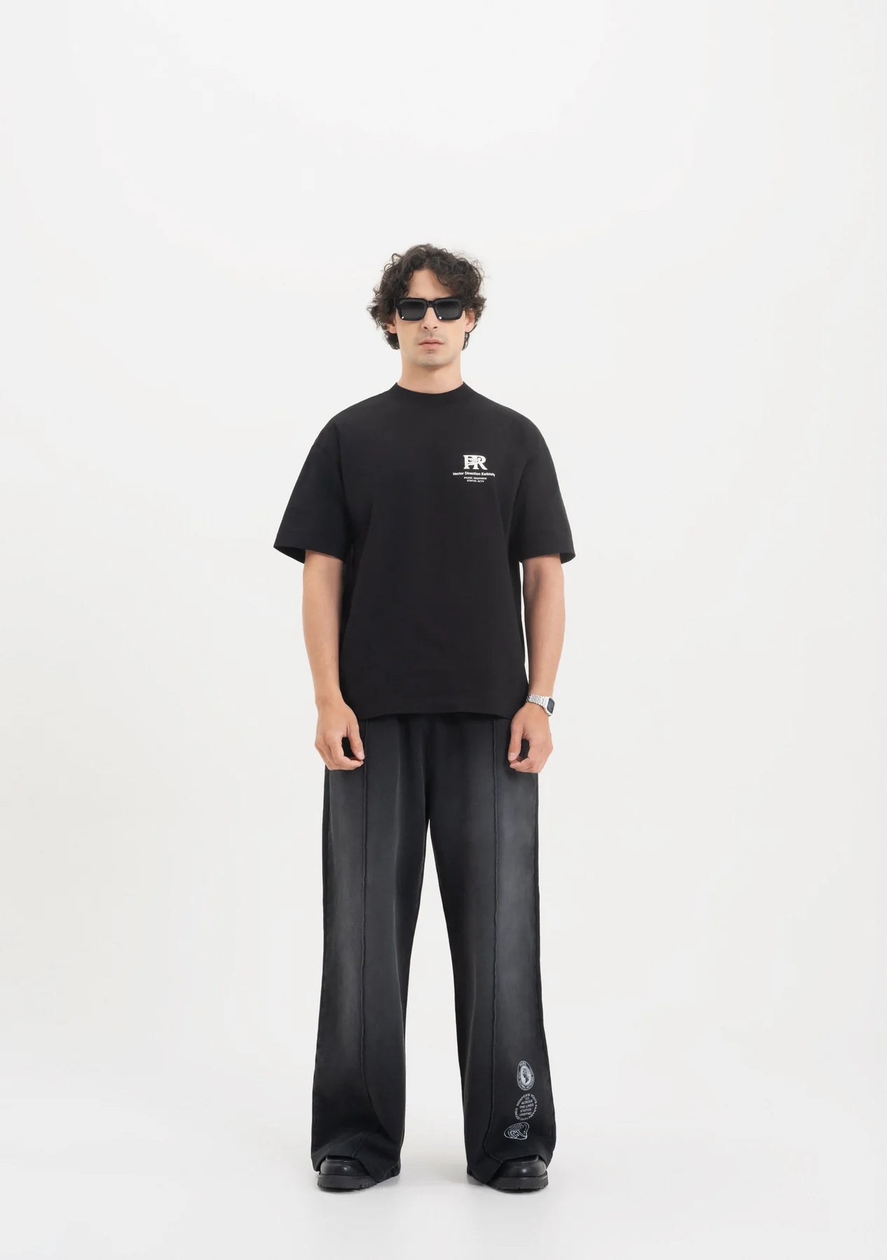 Pure Across The Lines Black Pure Worldwide T-Shirt PUR22947
