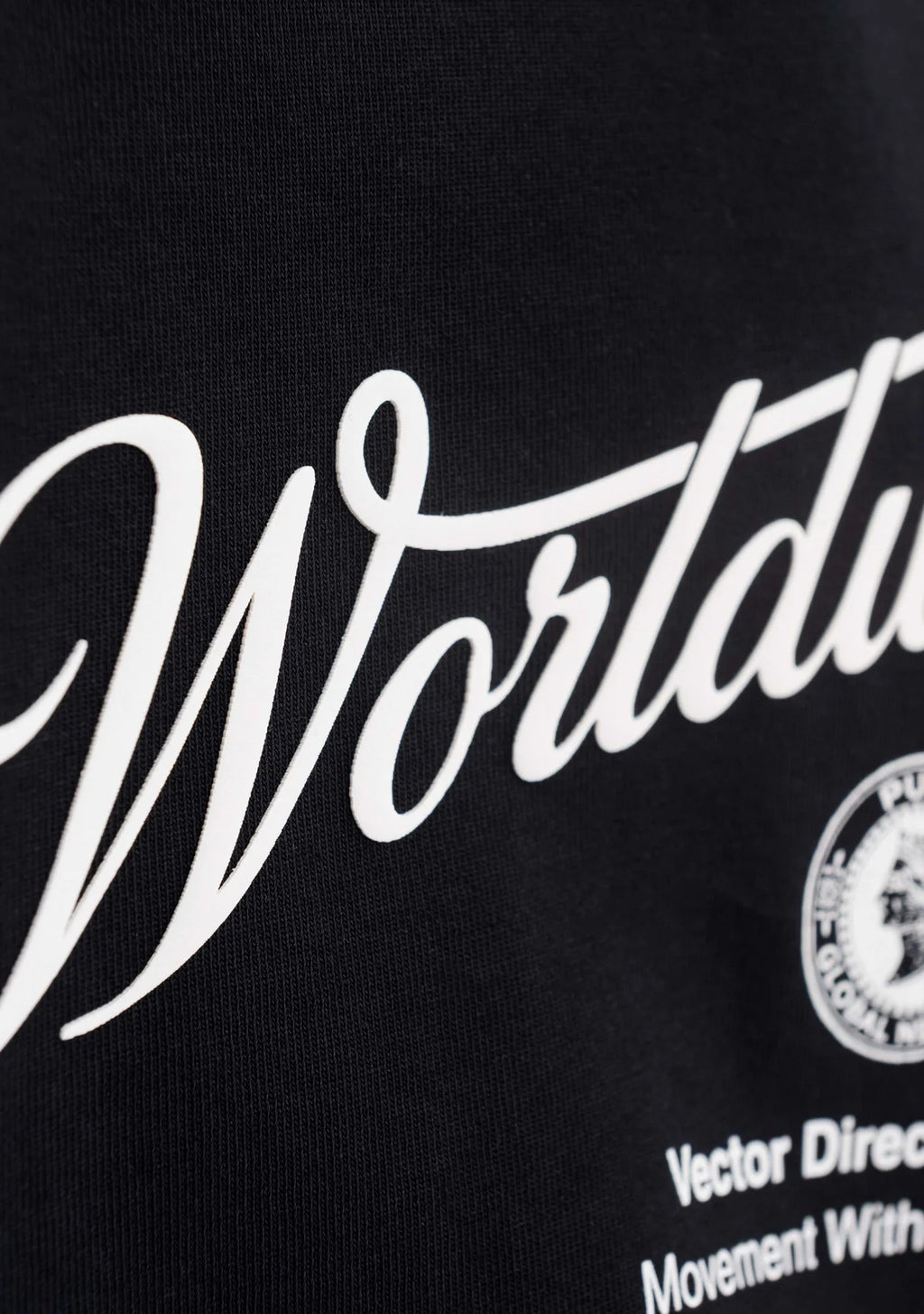 Pure Across The Lines Black Pure Worldwide T-Shirt PUR22947