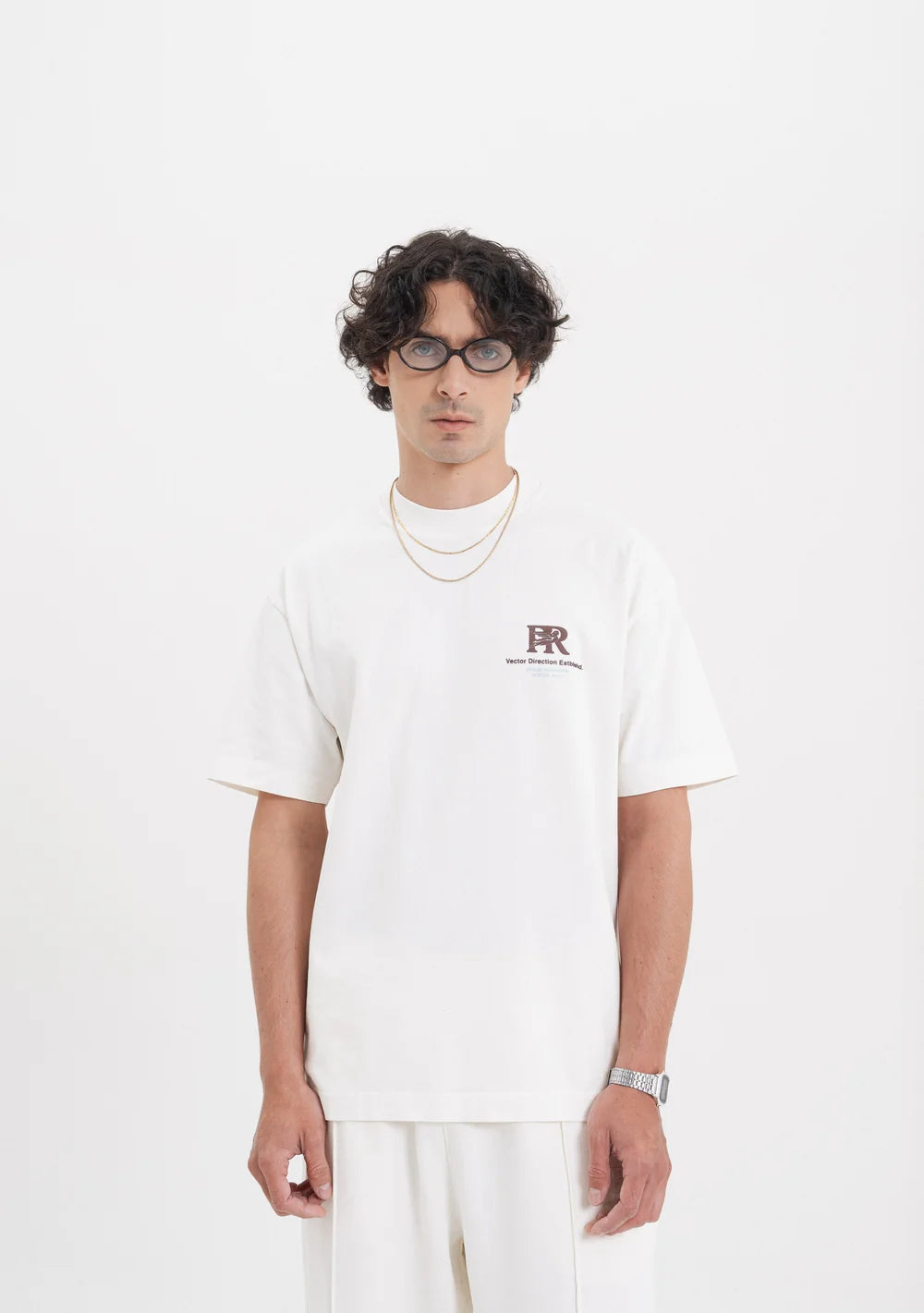 Pure Across The Lines White Pure Worldwide T-Shirt PUR22948