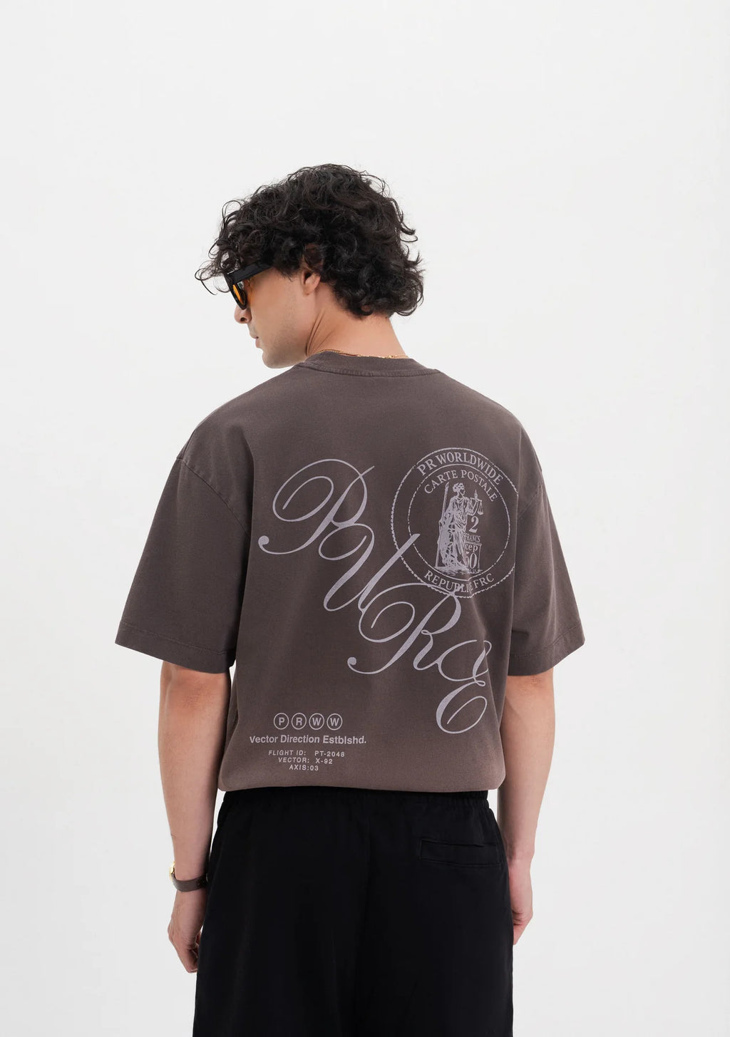 Pure Across The Lines Coffe T-Shirt PUR22951