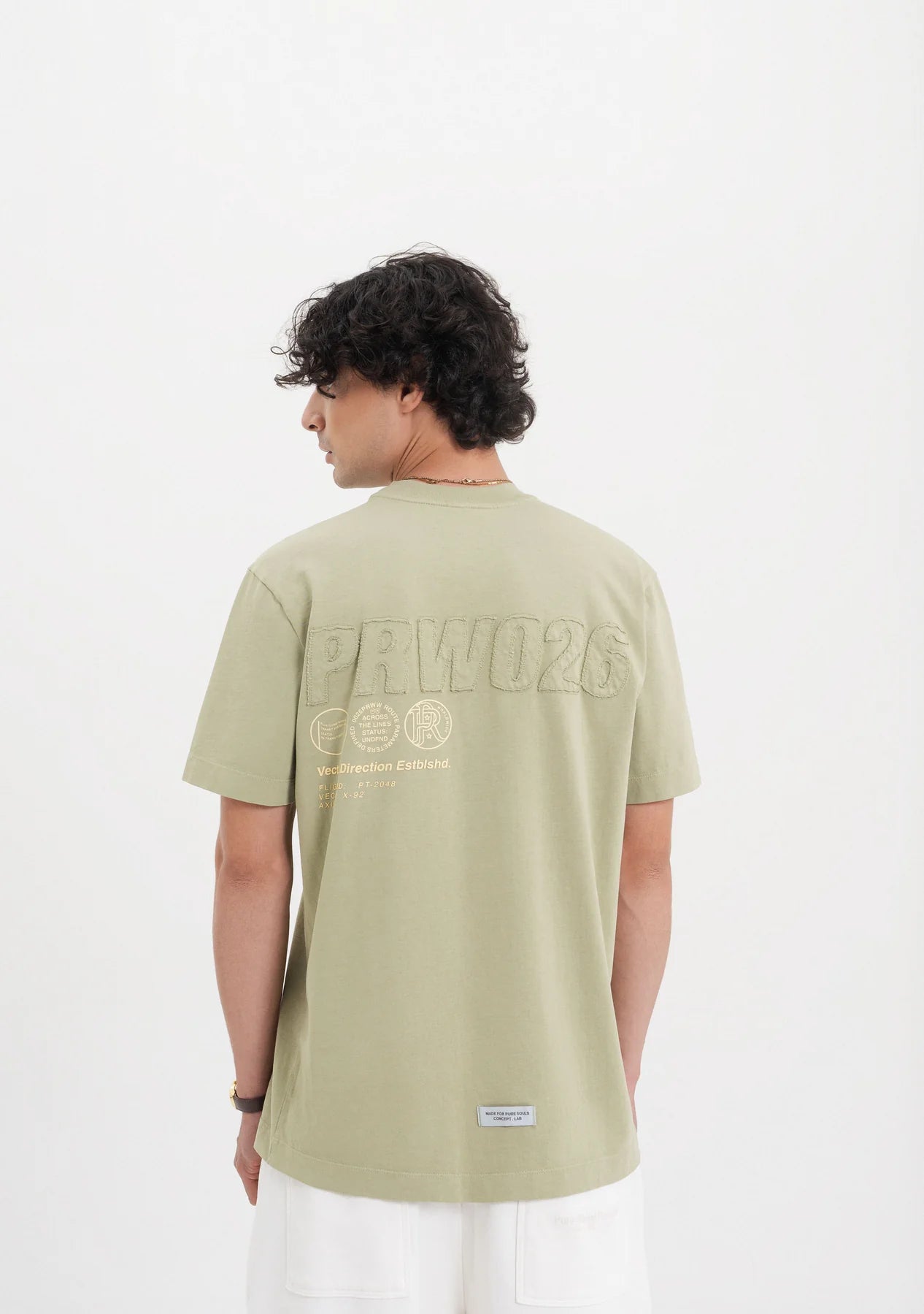 Pure Across The Lines Green T-Shirt PUR22952