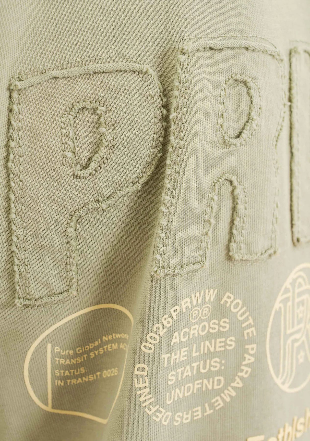 Pure Across The Lines Green T-Shirt PUR22952