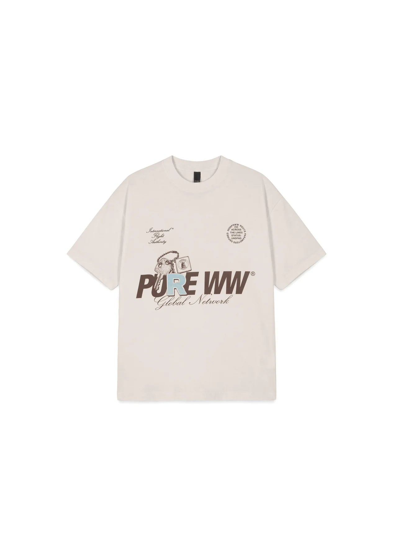 Pure Across The Lines White Key T-Shirt PUR22953