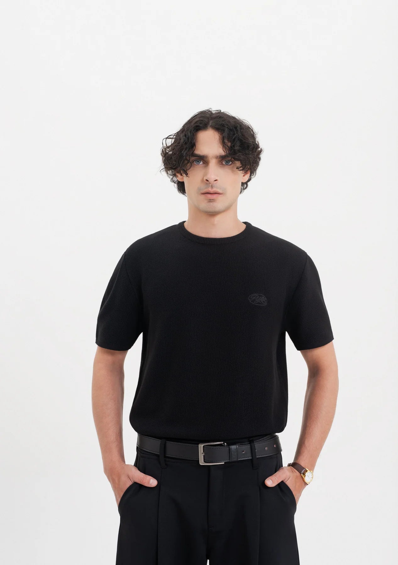 Pure Across The Lines Black T-Shirt PUR22967
