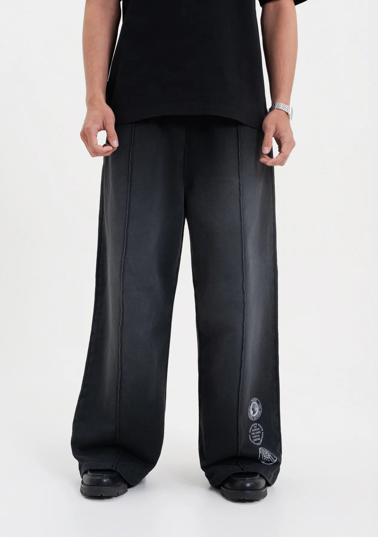 Pure Across The Lines Black Jogger PUR22970