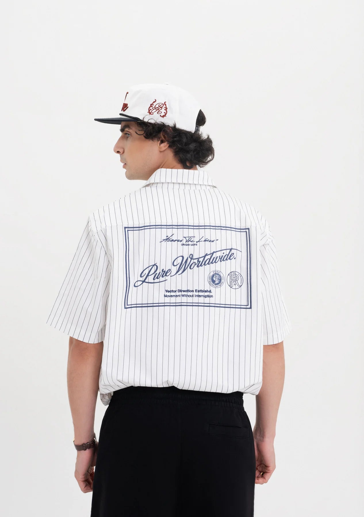 Pure Across The Lines Button Shirt PUR22974