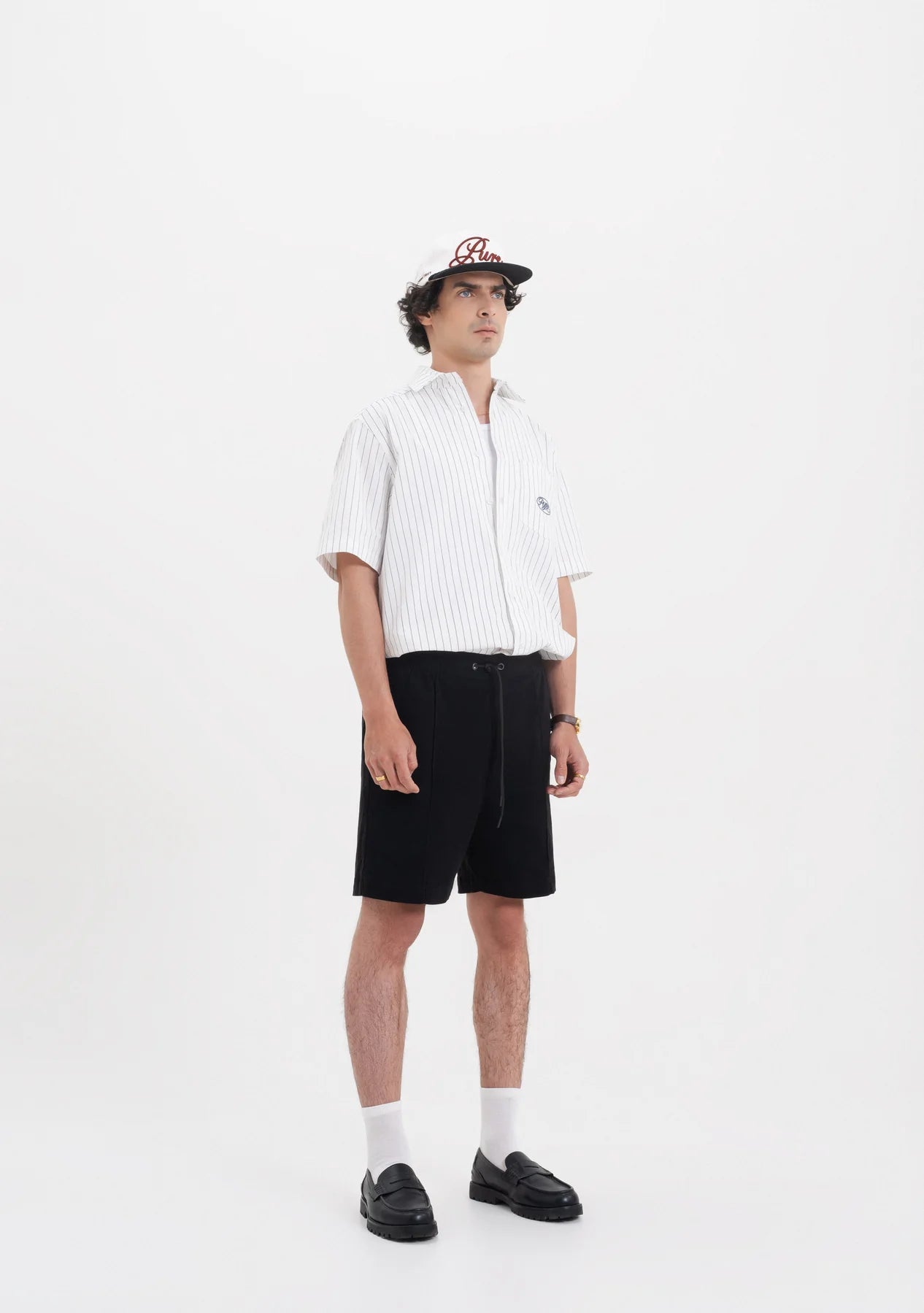 Pure Across The Lines Button Shirt PUR22974
