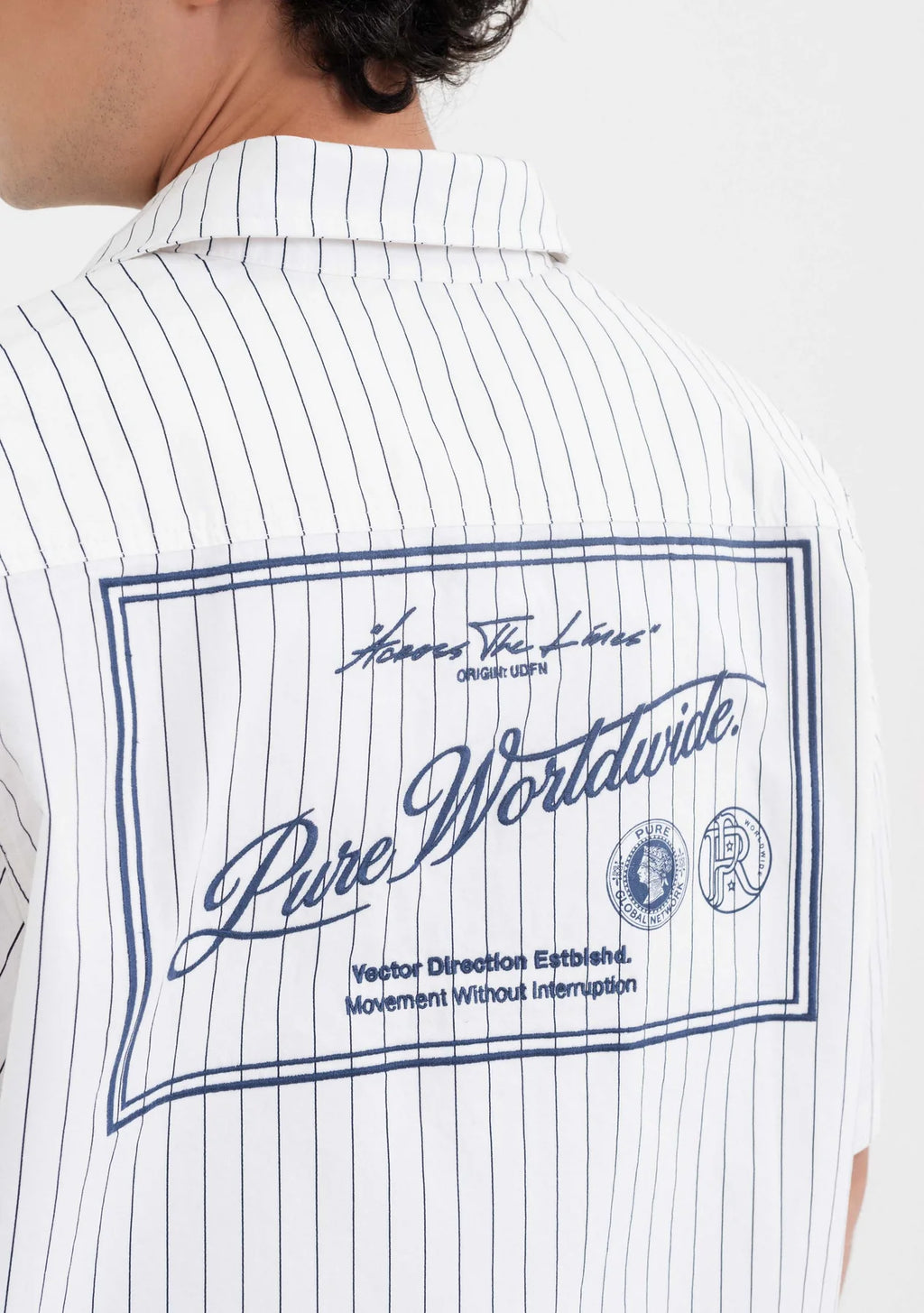Pure Across The Lines Button Shirt PUR22974