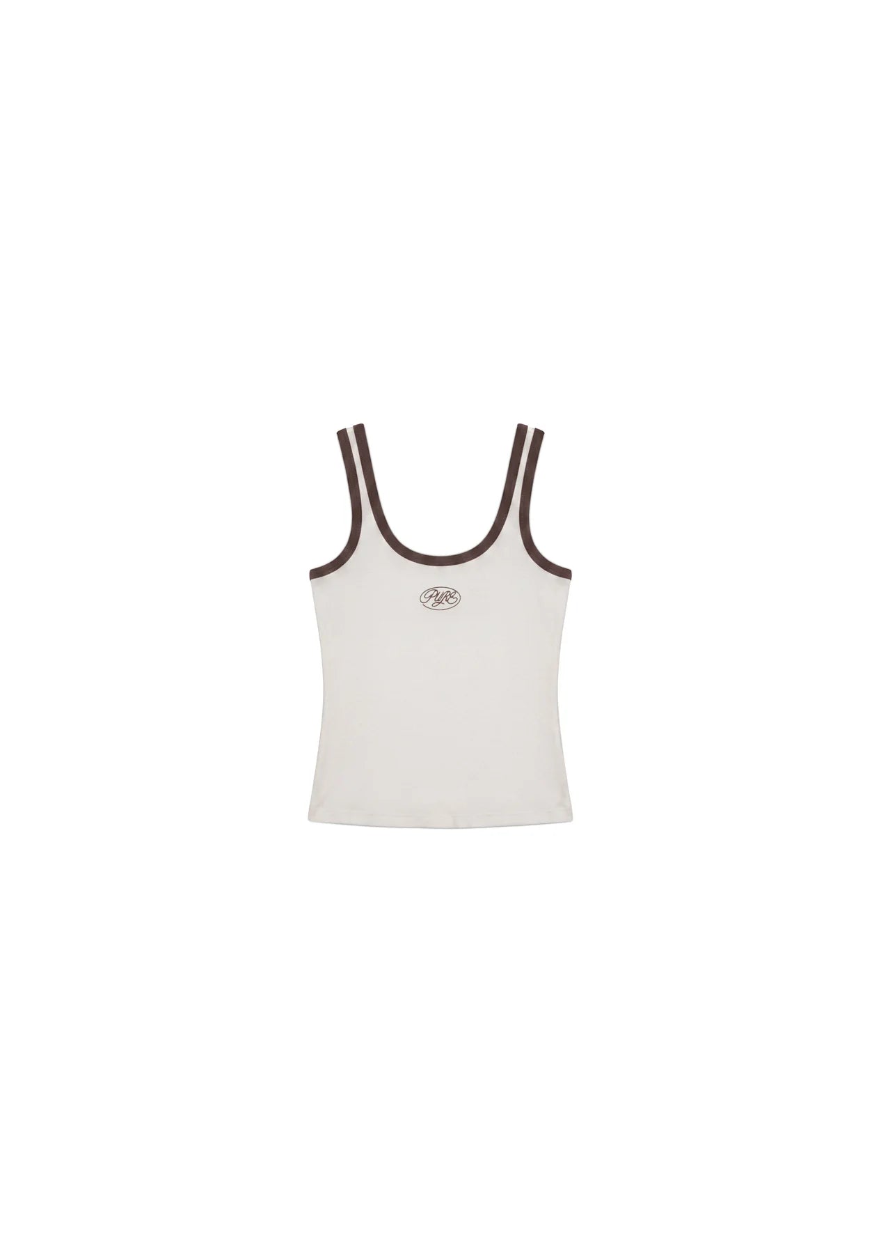 Pure Across The Lines Ivory Tank Top PUR22978
